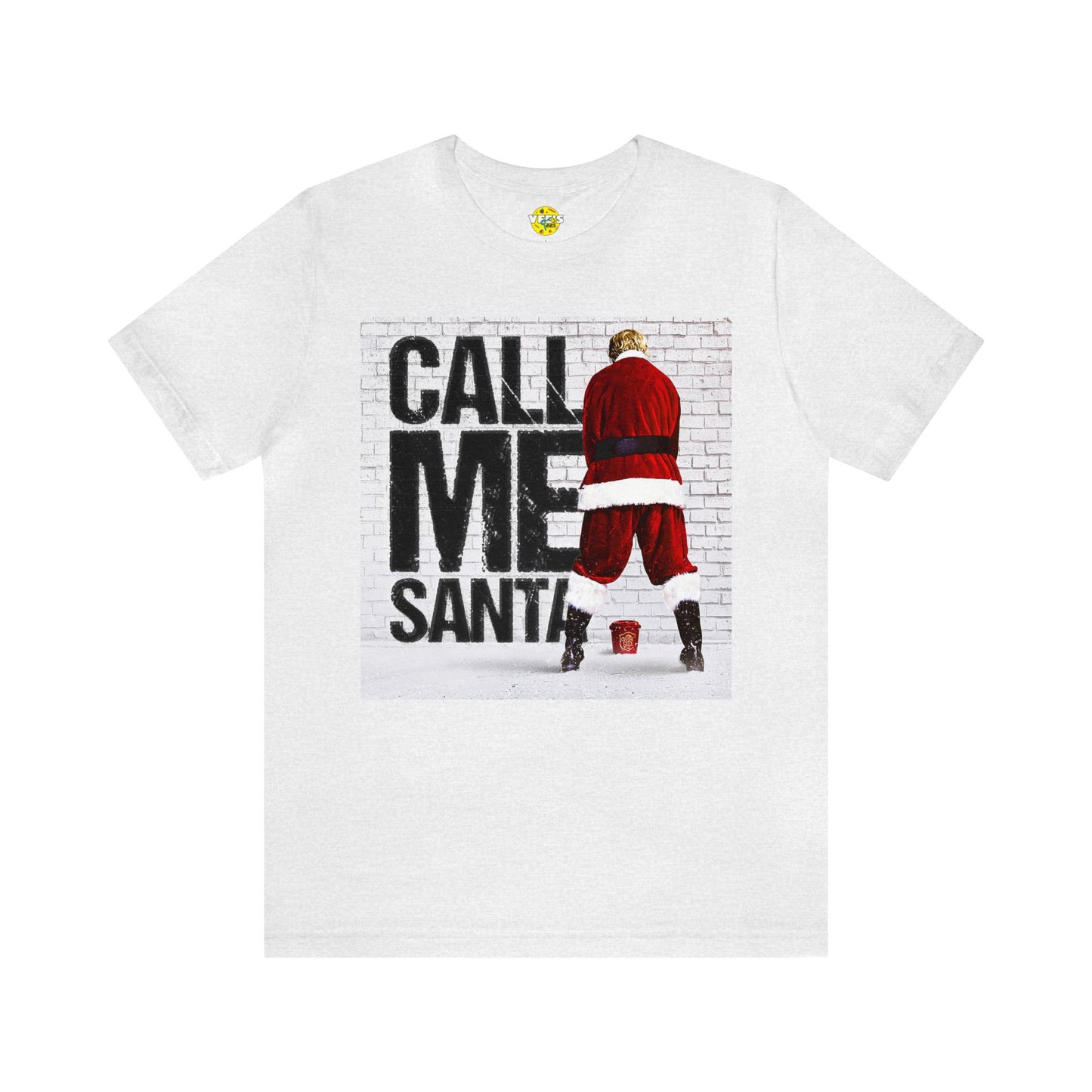 Funny Holiday Movie Tshirt - Bad Santa Tshirt - Santa Claus Movie Tshirt - Call Me Santa Shirt - Bad Santa Call Me Santa Tee