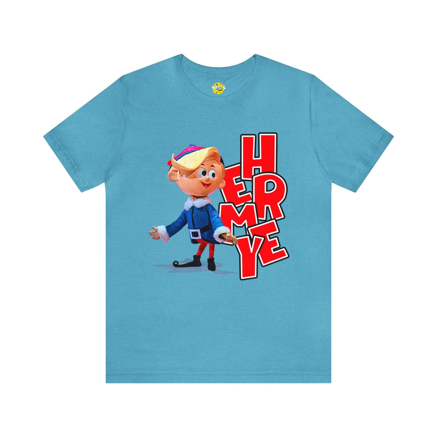 Rudolph the Red Nosed Reindeer Hermey tee - Rudolph Christmas Movie Hermey tee - Misfit Toys Hermey tee - Rudolph Hermey shirt