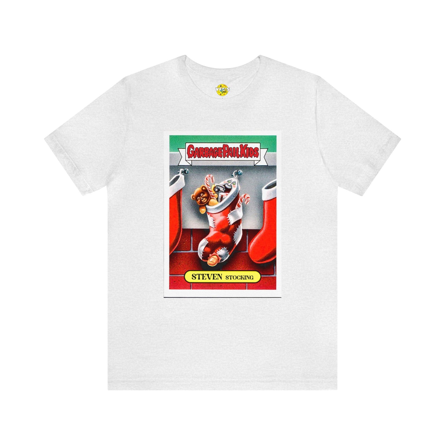 Garbage Pail Kids Tshirt - Christmas Garbage Pail Kids Tshirt - Holiday GPK tshirt - Stephen Stocking Garbage Pail Kids