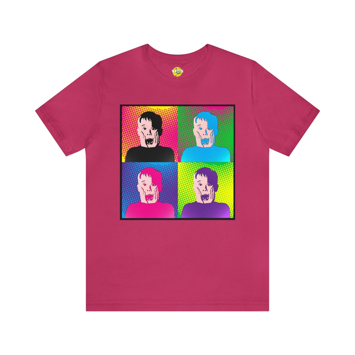 Home Alone Pop Art tshirt - Kevin McCallister Pop Art tshirt - Home Alone short sleeve tshirt - Christmas Home Alone tshirt