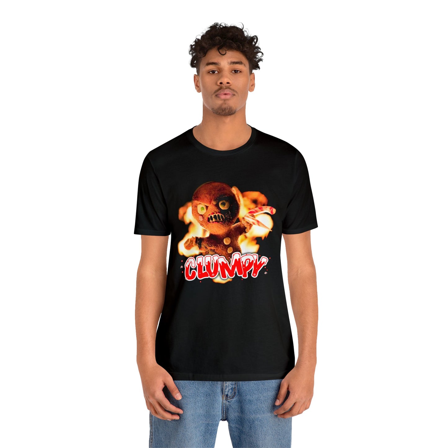 Krampus movie tshirt - Burning gingerbread man shirt - Krampus movie gingerbread man shirt - Horror movie gingerbread man shirt