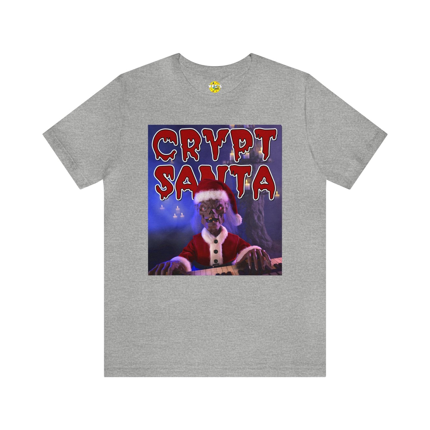 Crypt Keeper Christmas Santa Claus tshirt - Christmas Crypt Keeper Santa Claus tshirt - Horror character Santa Claus tshirt