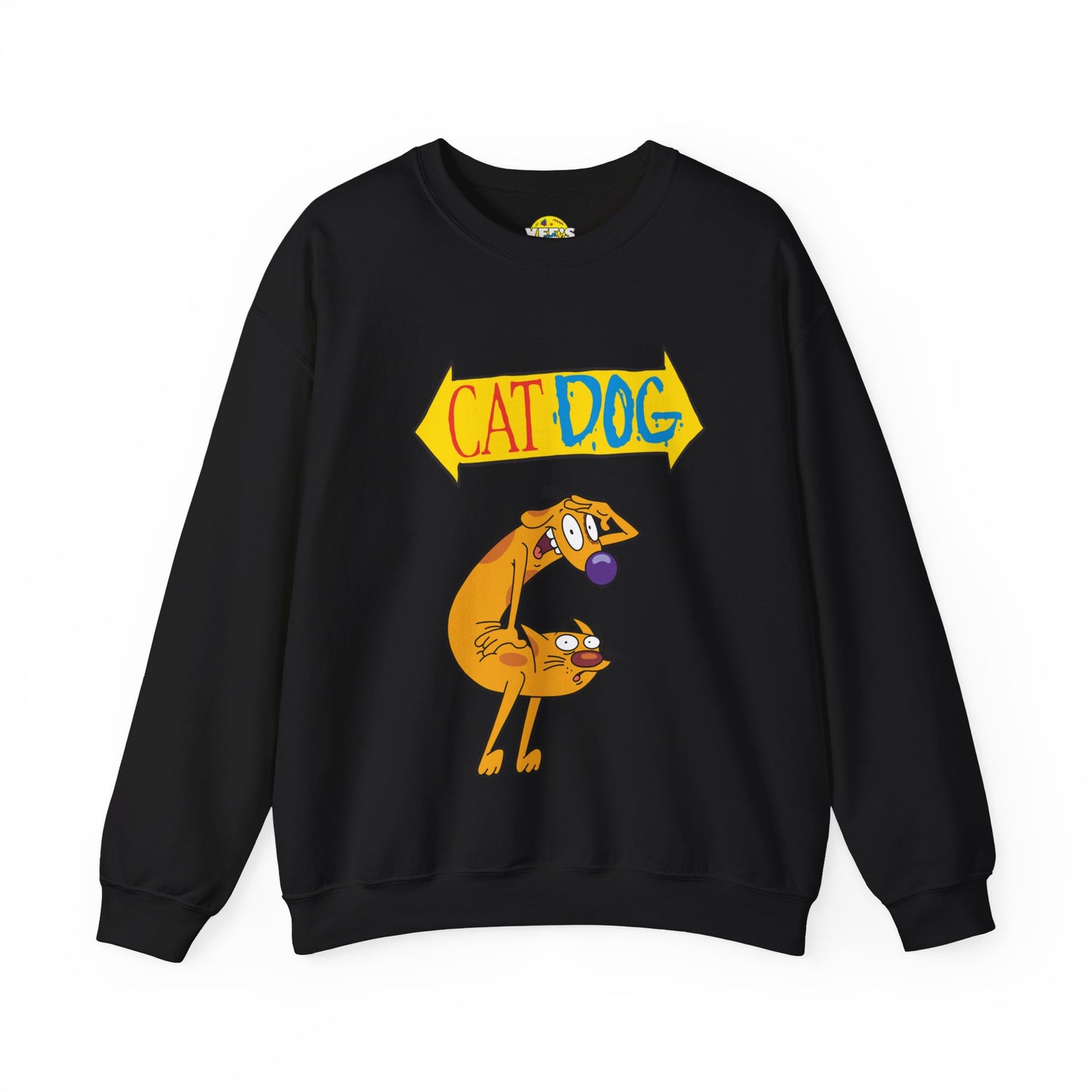 90s Nostalgia Sweatshirt - 90s TV Cartoon Shirt - CatDog Retro Cartoon Sweater - 90s Nick Cartoon Sweatshirt - Classic 90s Animation