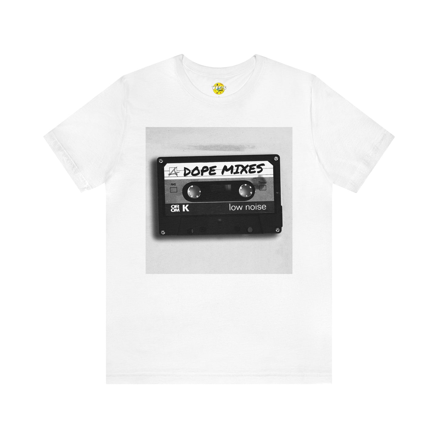 Classic Cassette Tape - Dope Mixes Vintage Cassette Tape Short Sleeve T-Shirt