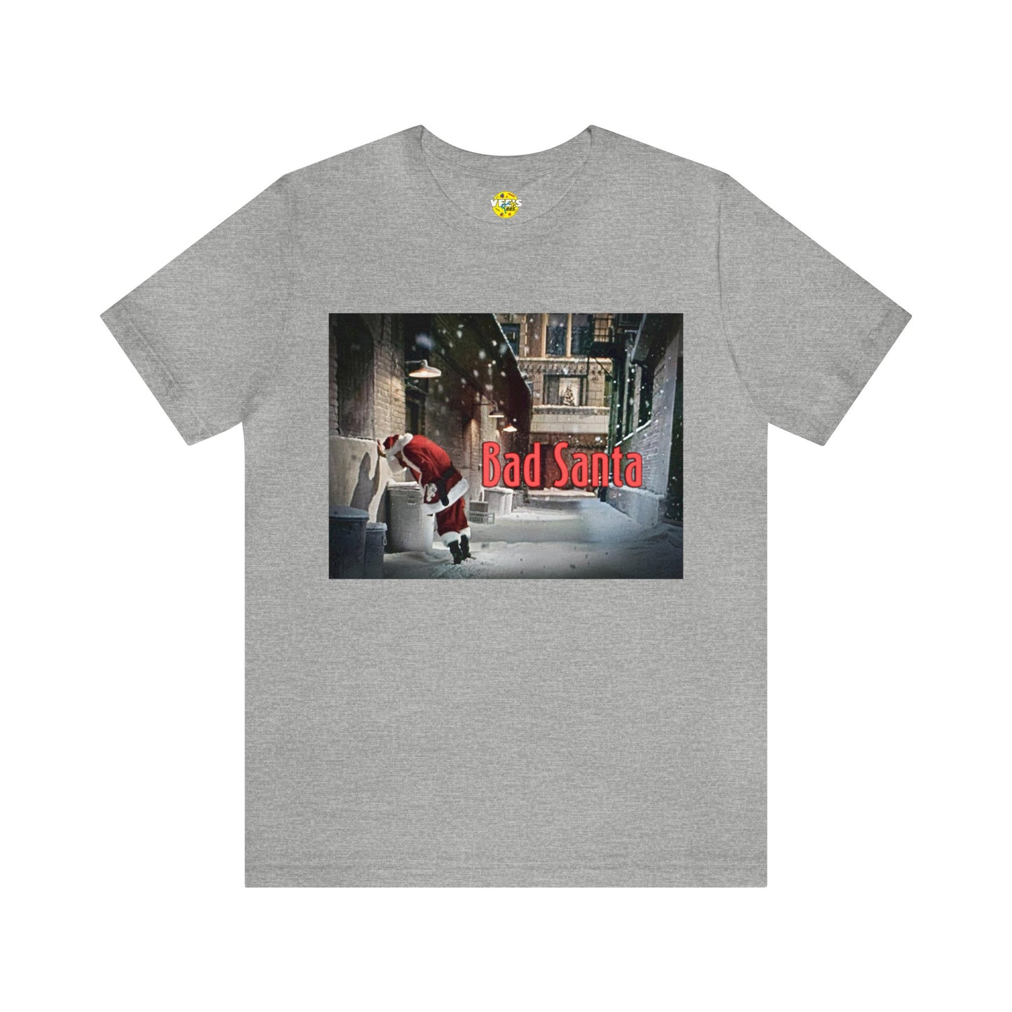 Bad Santa - Quirky Short Sleeve T-Shirt - Movie Scene Tee