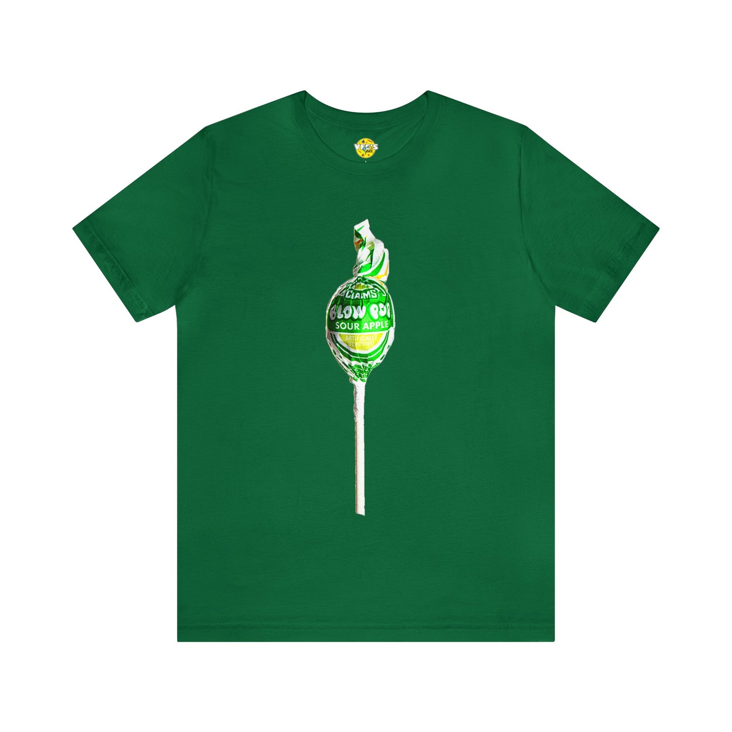 Sour Apple Blow Pop inspired T-Shirt - Vintage Candy Tee