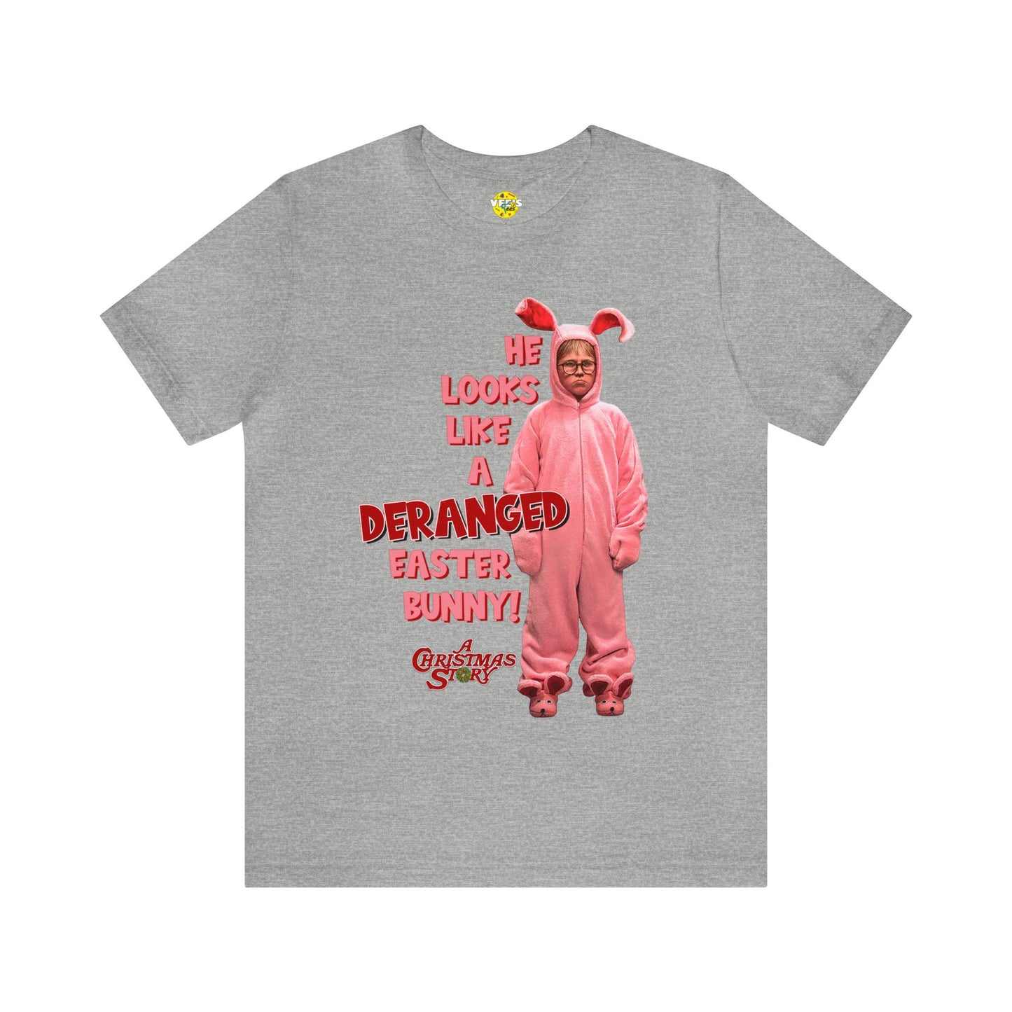 A Christmas Story Bunny Pajamas - A Christmas Story Ralphie Bunny tshirt - Deranged Easter Bunny - Deranged Easter Bunny a Christmas Story