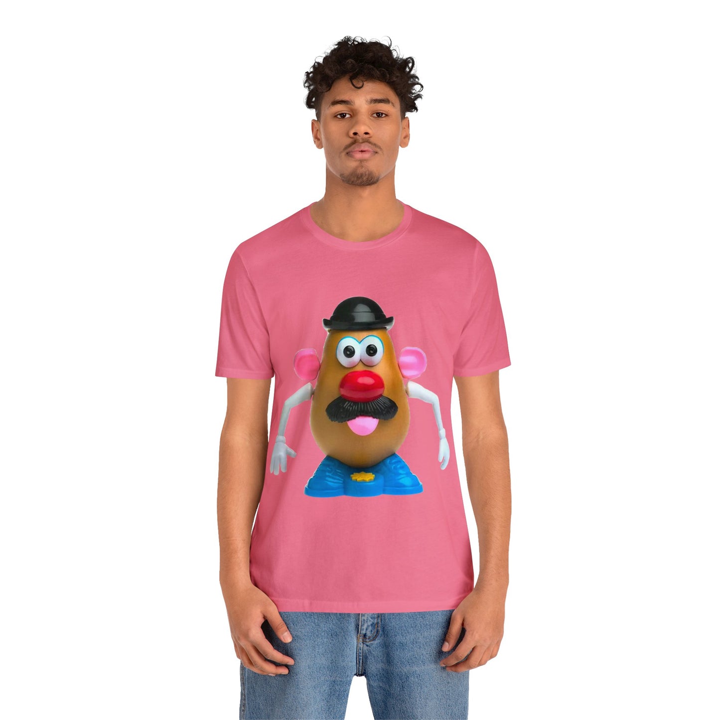 Classic Mr. Potato Head Retro Tee - Vintage Nostalgic Retro Iconic Childhood Character Shirt - Valentines Day Couple Toy Enthusiast Tshirt