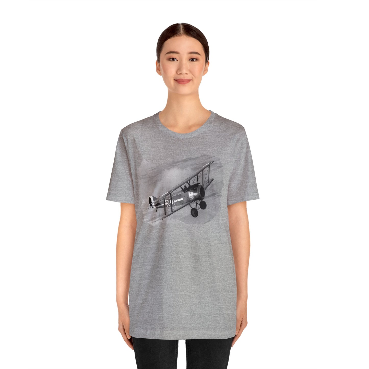 Retro Airplane Tshirt - Old School Airplane Tshirt - Sopwith Camel Airplane Tshirt