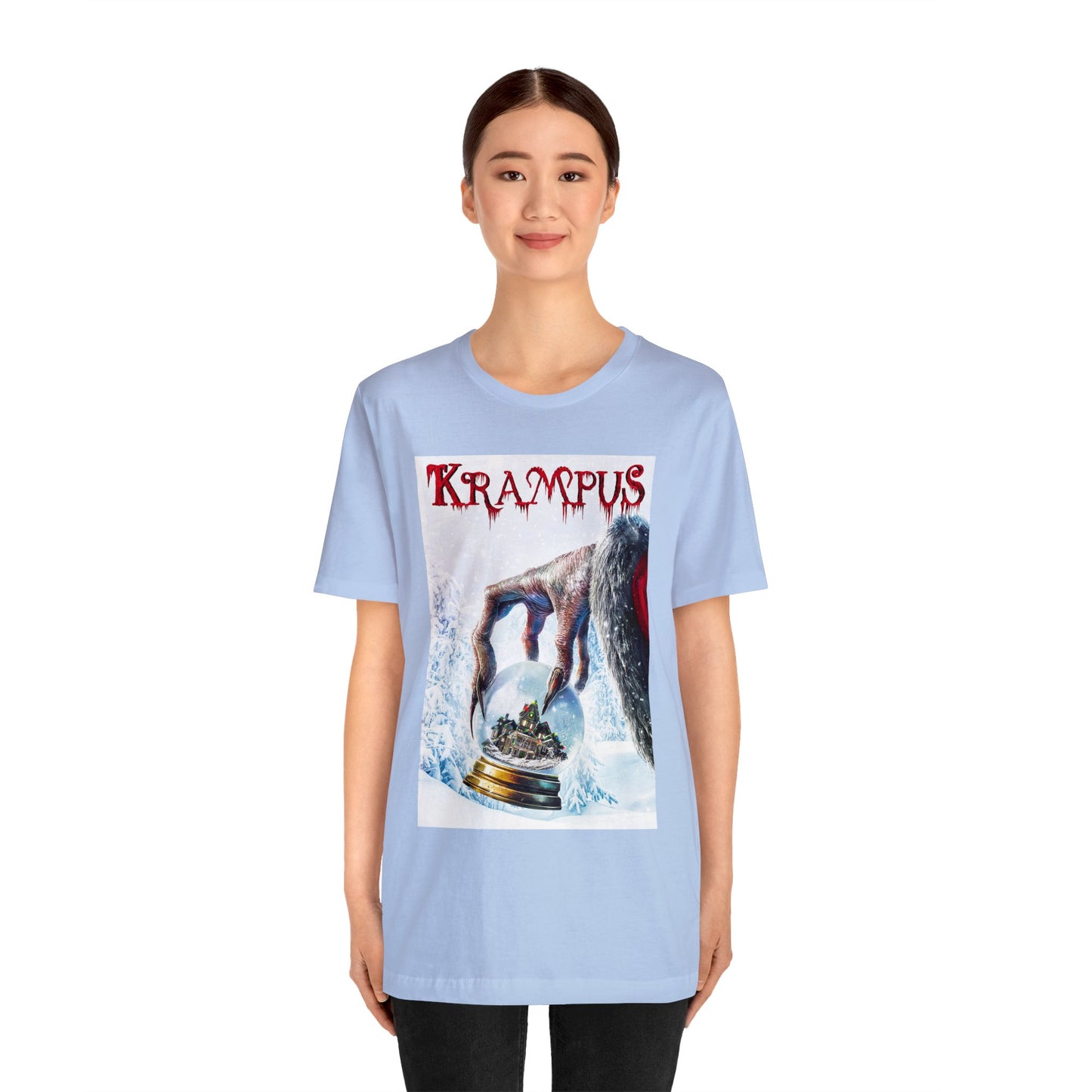 Krampus movie poster tshirt - Krampus Christmas tshirt - Christmas Horror movie poster tshirt - Christmas Krampus Horror movie poster tshirt