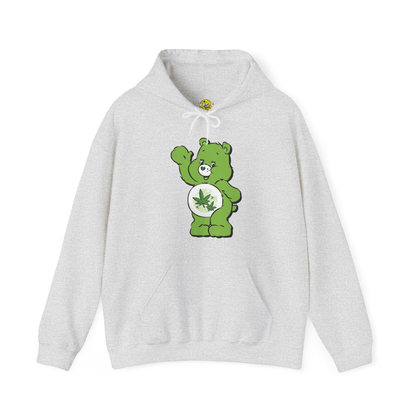 Green Care Bear 420 Hoodie