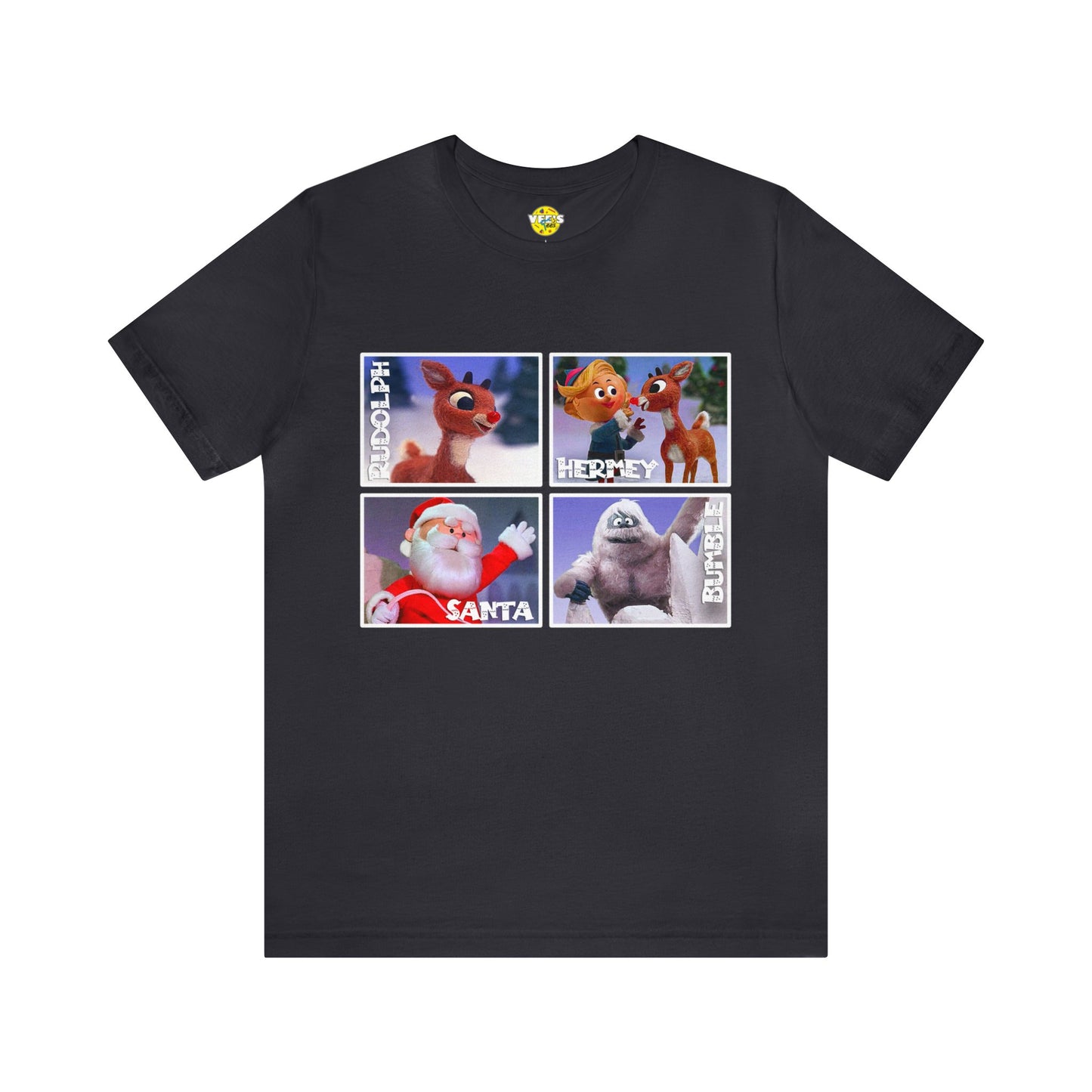 Rudolph the Red Nosed Reindeer Holiday Short Sleeve T-Shirt