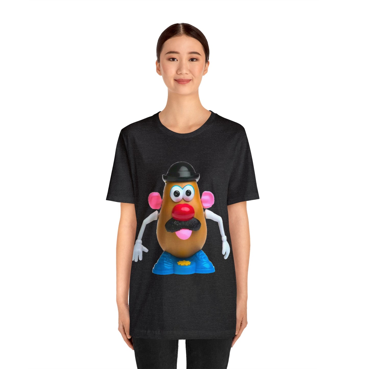 Classic Mr. Potato Head Retro Tee - Vintage Nostalgic Retro Iconic Childhood Character Shirt - Valentines Day Couple Toy Enthusiast Tshirt