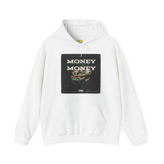 Dom Wavey Money Money Cover Art Hooded Sweatshirt