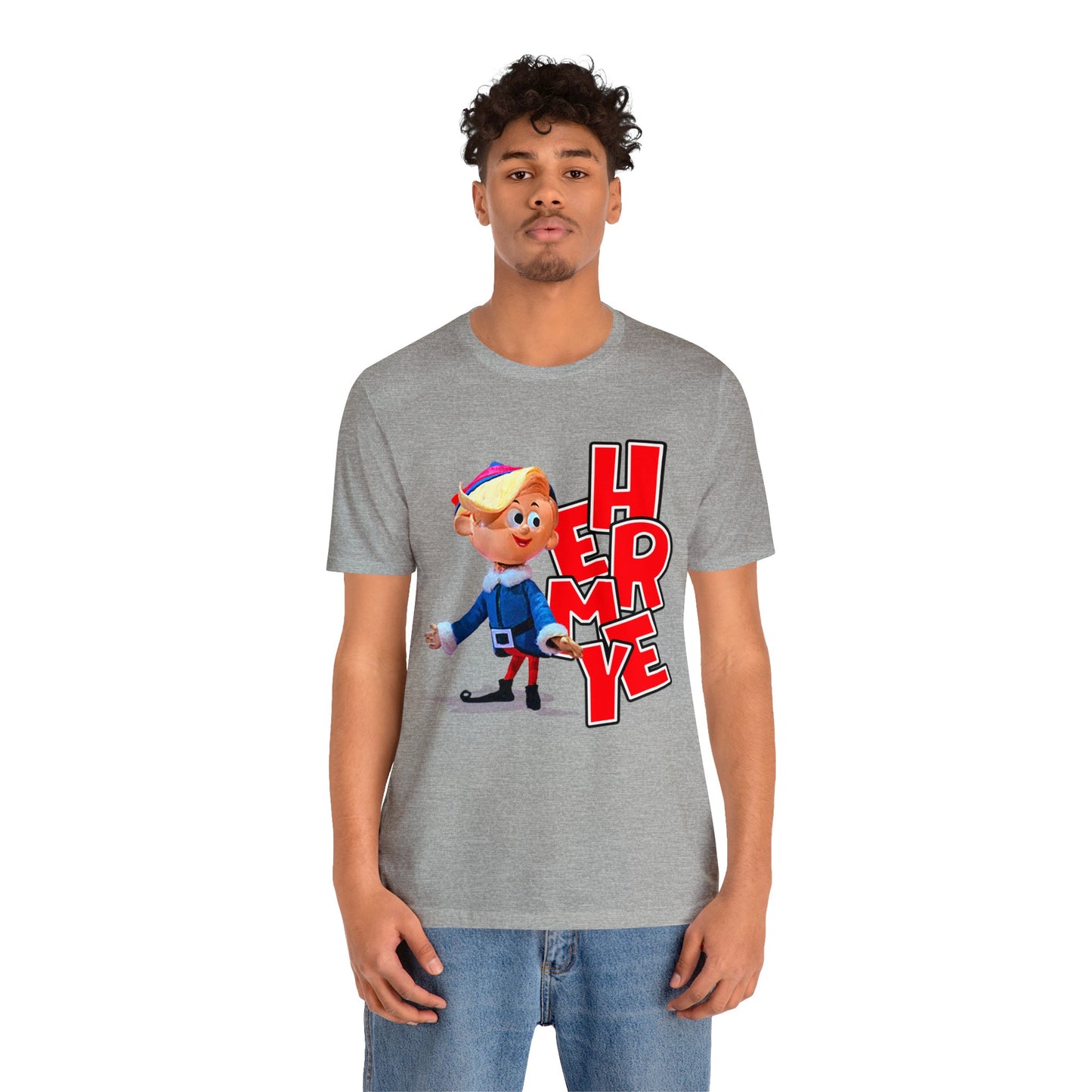 Rudolph the Red Nosed Reindeer Hermey tee - Rudolph Christmas Movie Hermey tee - Misfit Toys Hermey tee - Rudolph Hermey shirt