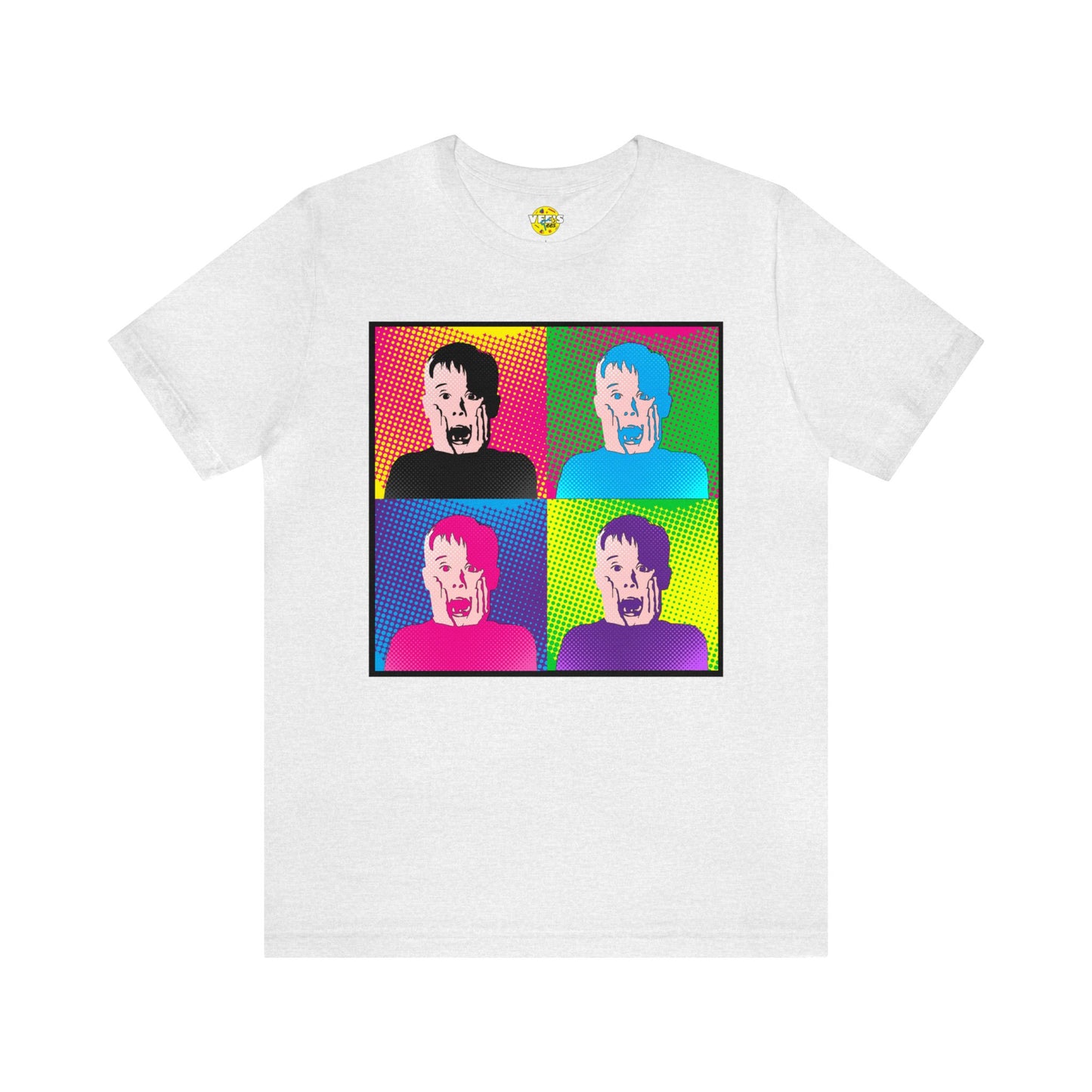 Home Alone Pop Art tshirt - Kevin McCallister Pop Art tshirt - Home Alone short sleeve tshirt - Christmas Home Alone tshirt