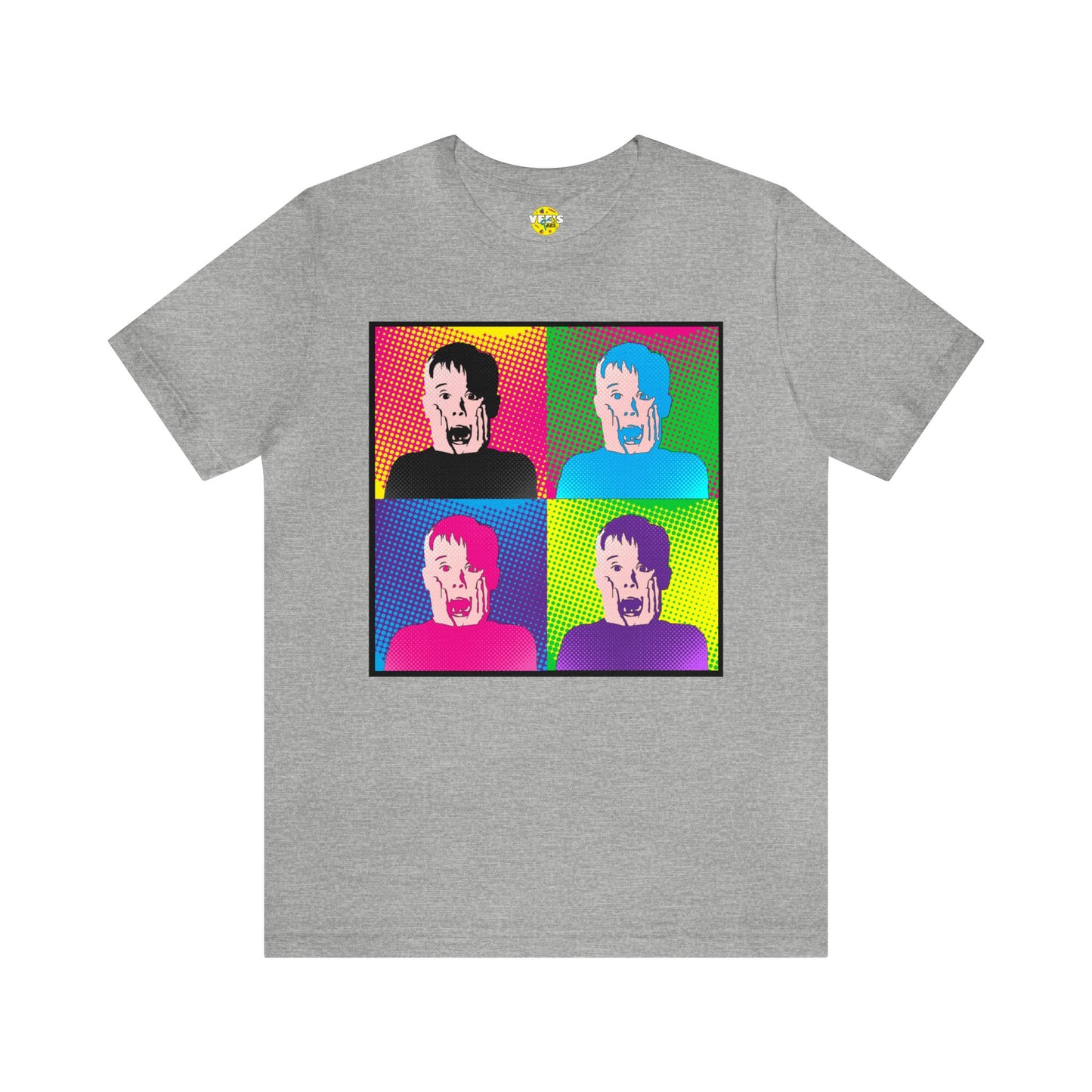 Home Alone Pop Art tshirt - Kevin McCallister Pop Art tshirt - Home Alone short sleeve tshirt - Christmas Home Alone tshirt