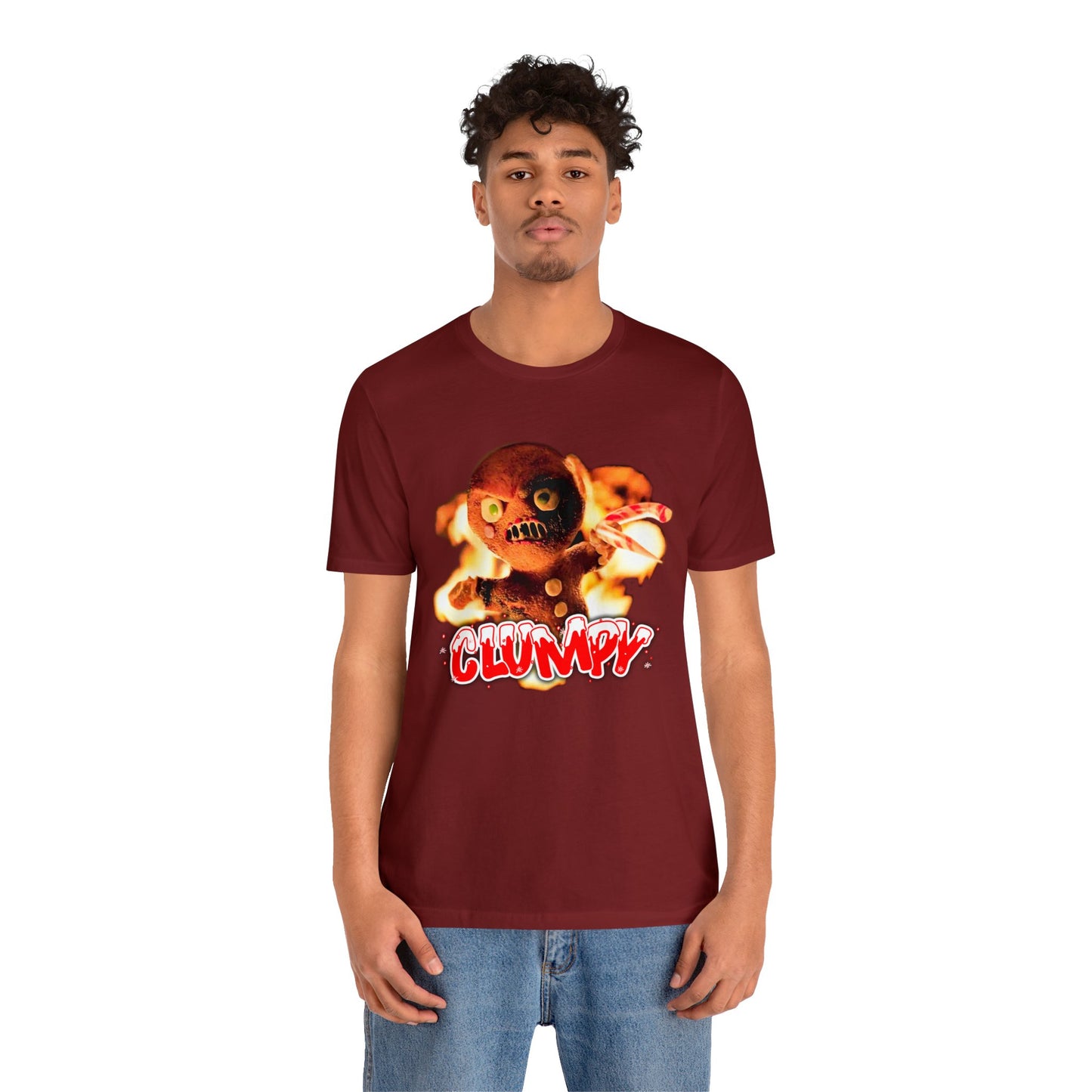 Krampus movie tshirt - Burning gingerbread man shirt - Krampus movie gingerbread man shirt - Horror movie gingerbread man shirt