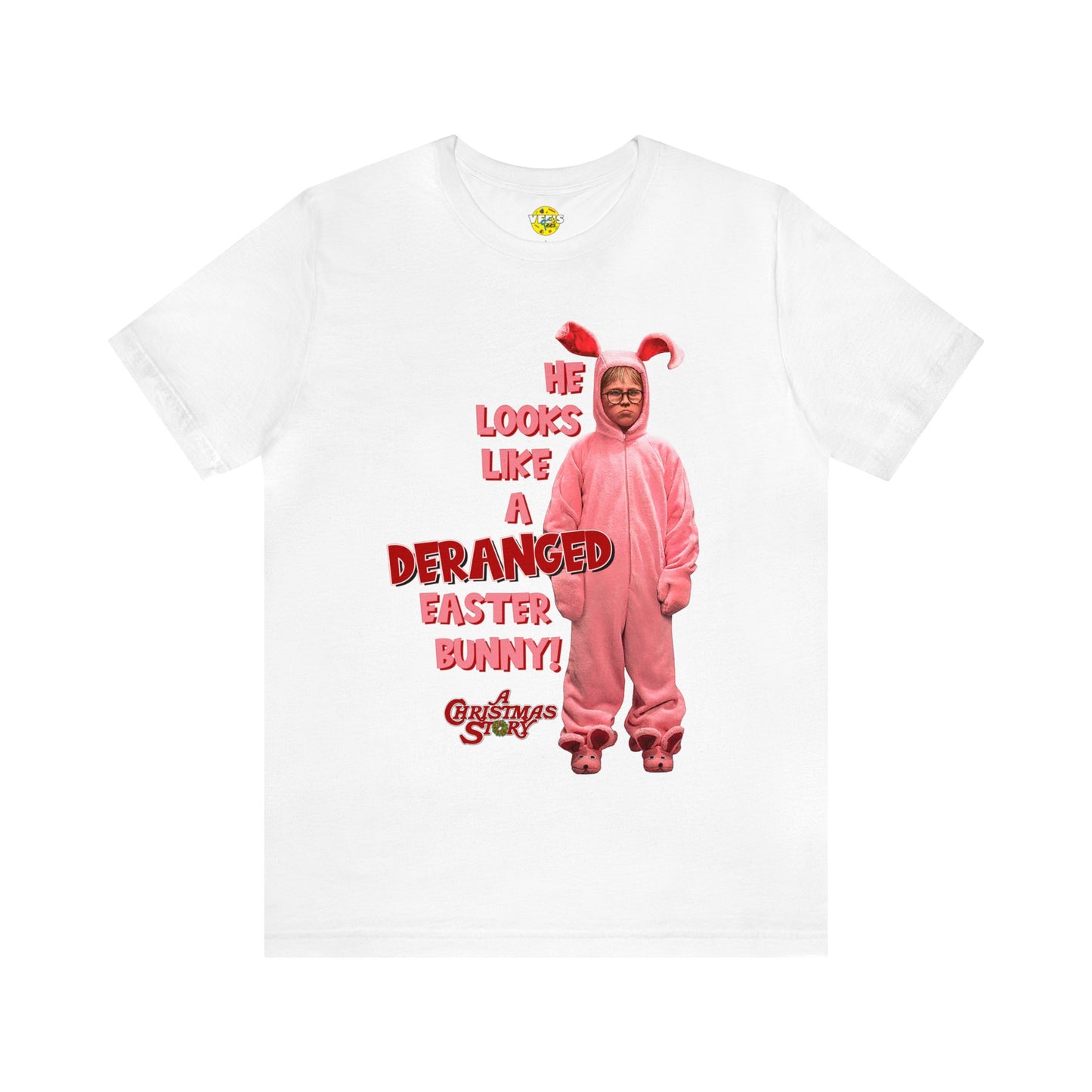 A Christmas Story Bunny Pajamas - A Christmas Story Ralphie Bunny tshirt - Deranged Easter Bunny - Deranged Easter Bunny a Christmas Story