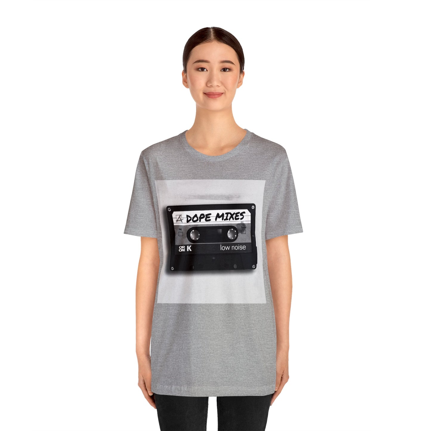 Classic Cassette Tape - Dope Mixes Vintage Cassette Tape Short Sleeve T-Shirt