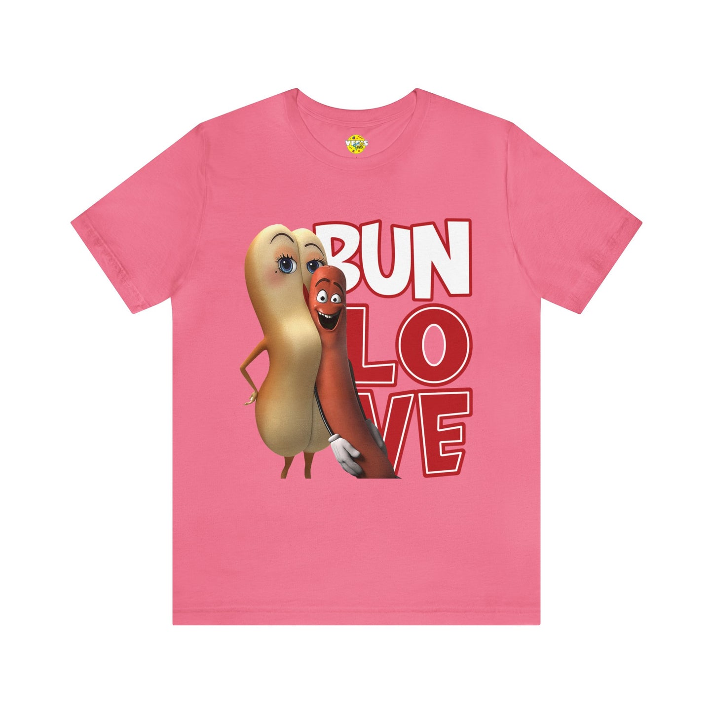 Sausage Party Movie Inspired Tshirt - Frank and Brenda Bun Love Shirt - Humorous Pop Culture Couple Tee - Quirky Animated Comedy Fashion