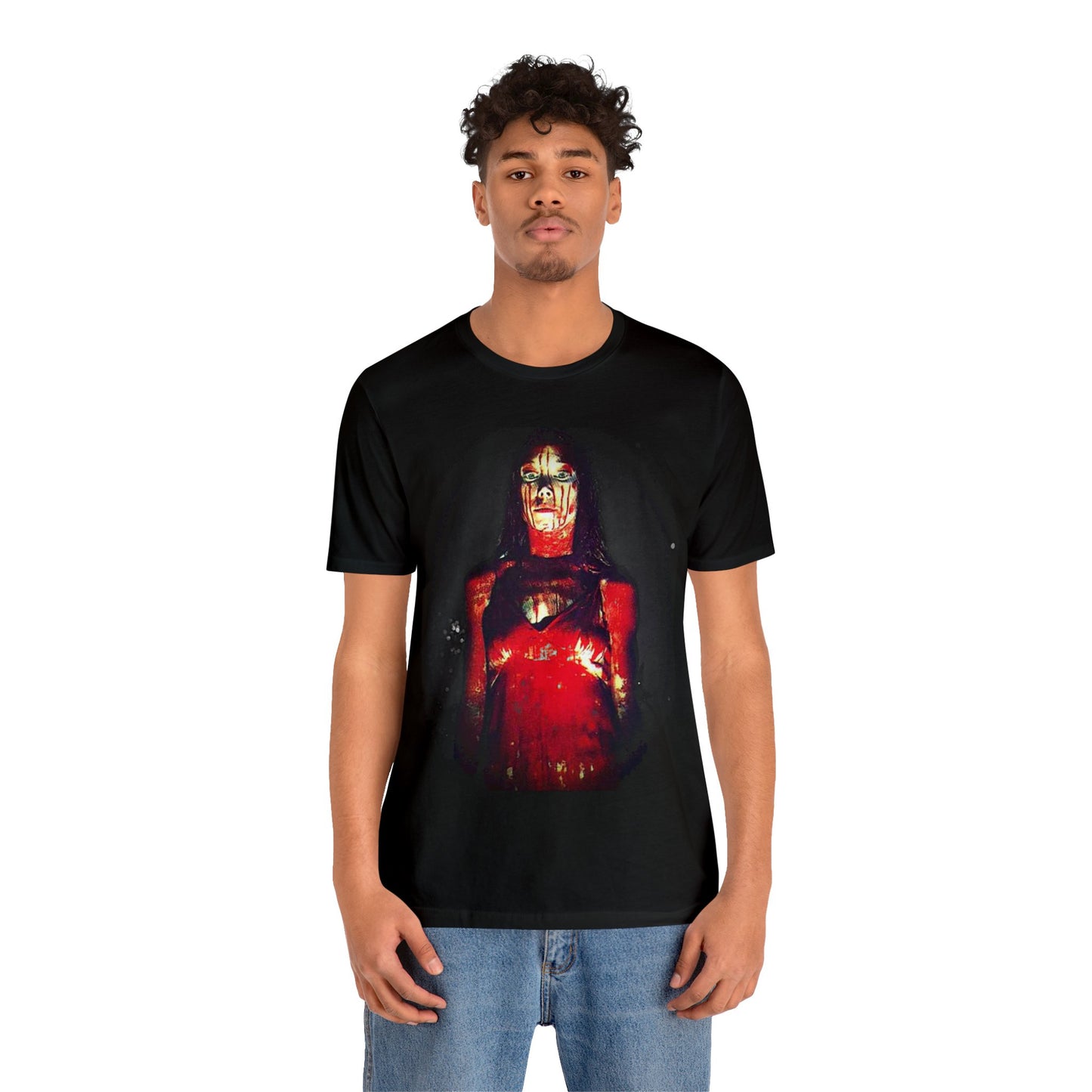 Halloween Bloody Carrie White Prom Scene Short Sleeve T-Shirt - Classic Horror Tee, Iconic Movie Graphic Shirt