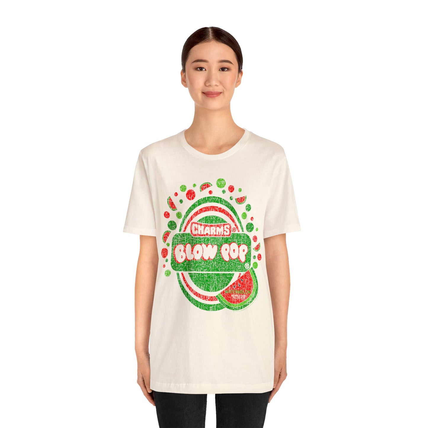 Vintage Blow Pop Logo Short Sleeve T-Shirt for Candy Lovers - Retro Candy Tee