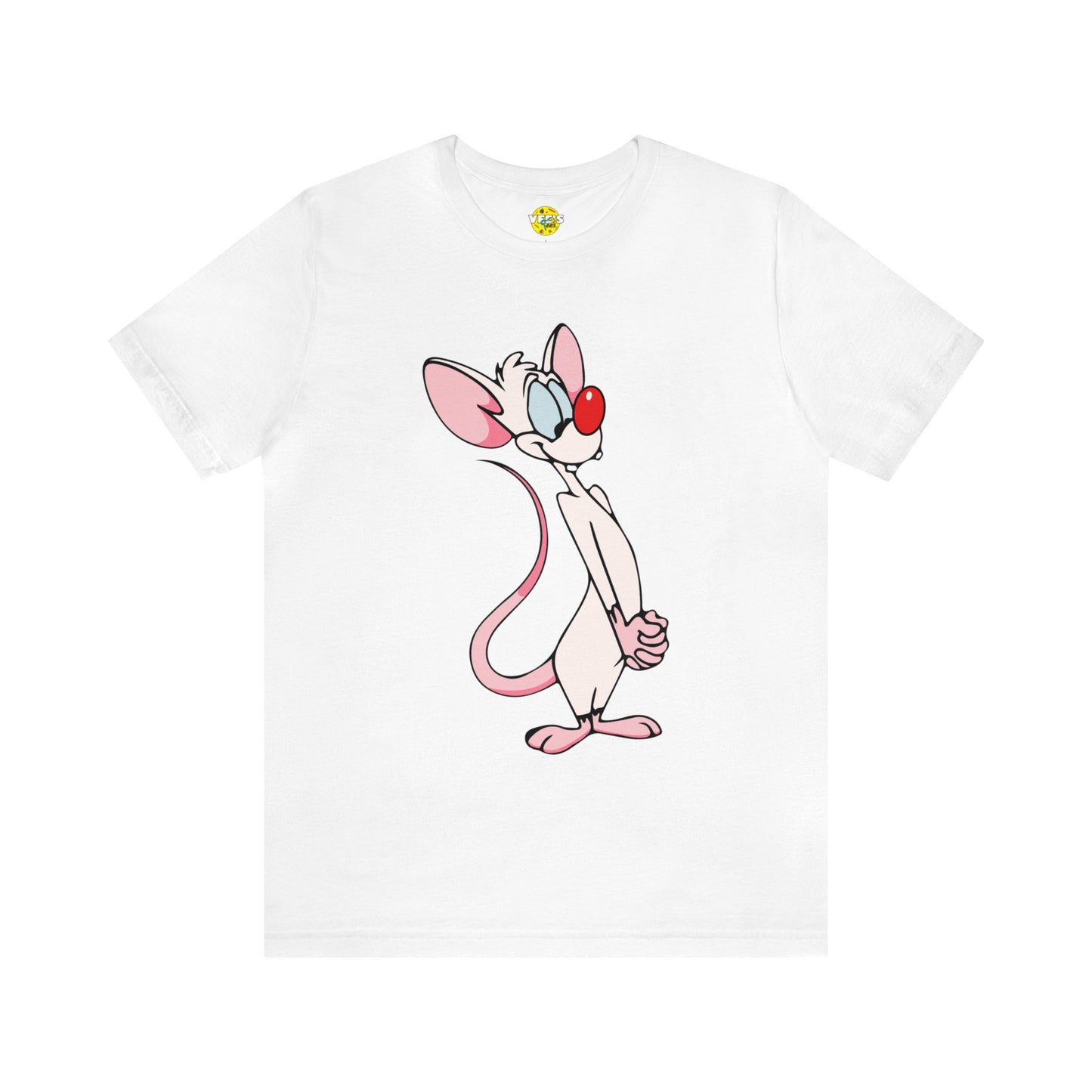 Pinky & The Brain Graphic Tee - Classic Nostalgic Vintage Cartoon Graphic Tshirt - Valentines Day Animated Series Companion Shirt