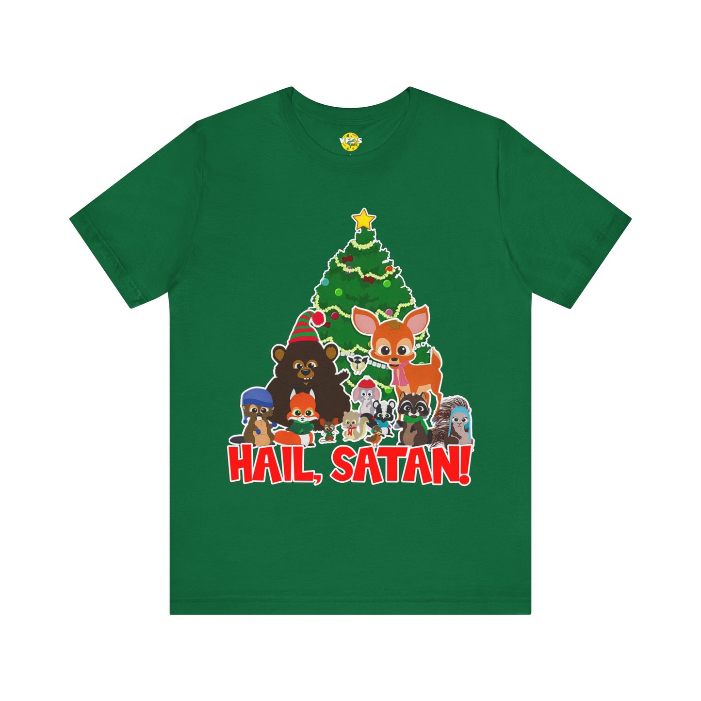 South Park Woodland Critters Christmas Tee - Festive & Hilarious Holiday Shirt