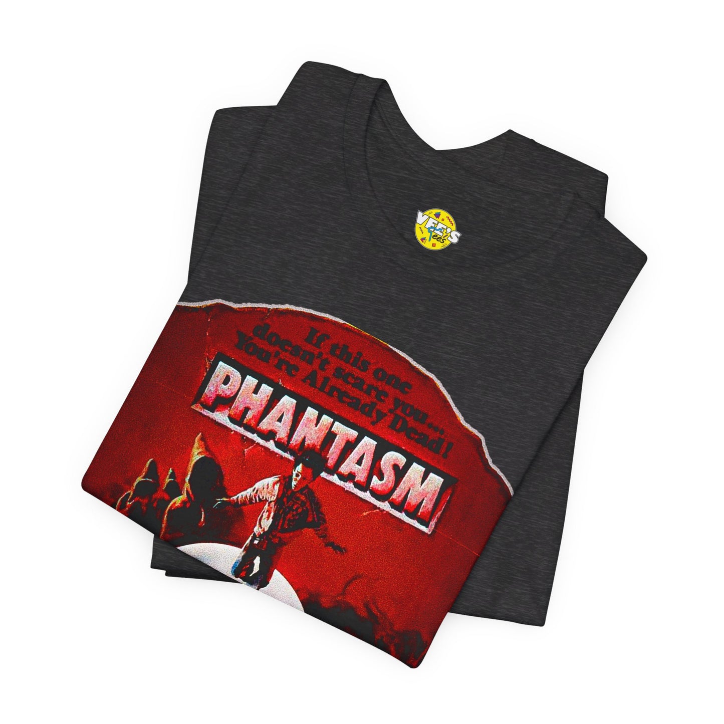 Halloween Phantasm Classic Horror Movie Poster Short Sleeve Unisex Tee | Cult Horror Film Tee