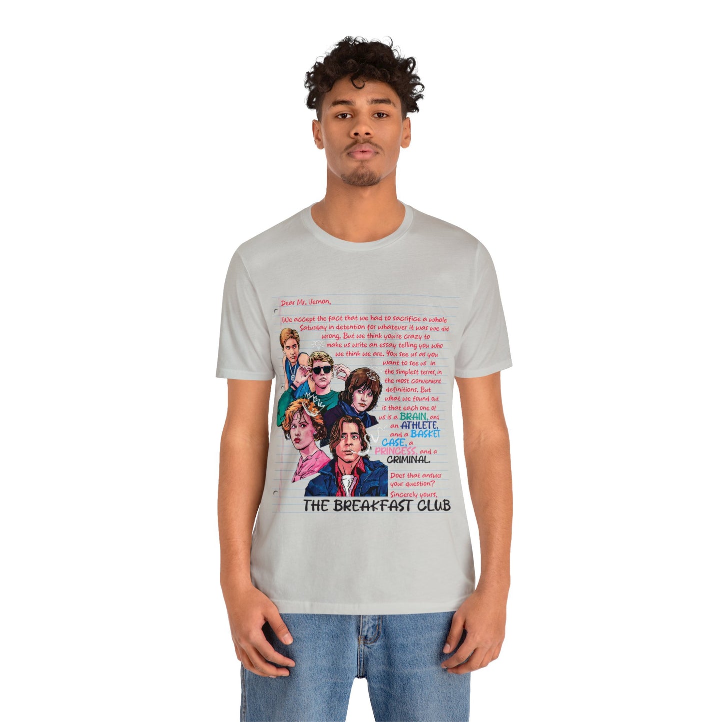 The Breakfast Club Movie - The Breakfast Club Shirt - Retro Teen Movie - The Breakfast Club Movie TShirt - 80s  Teen Movie TShirt