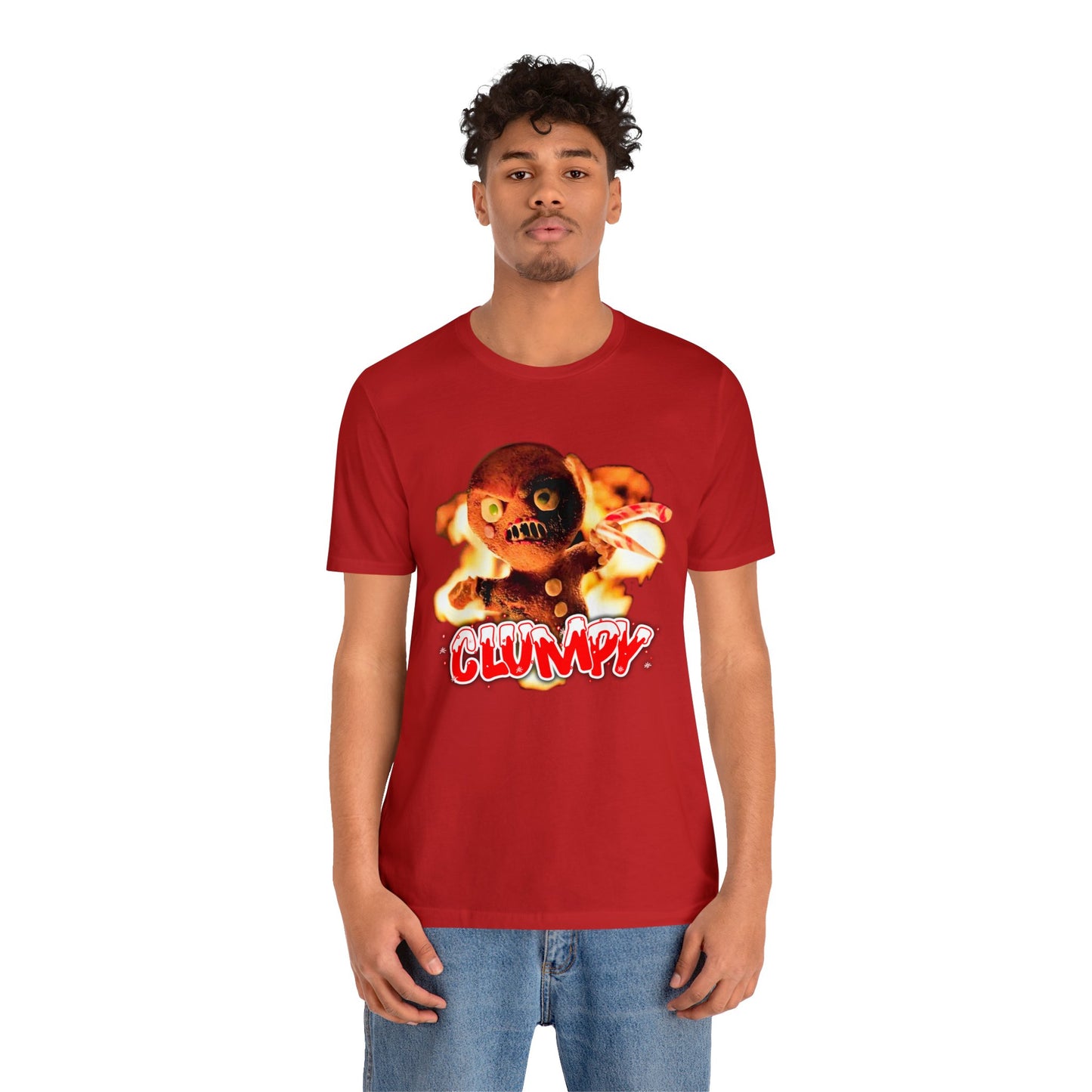 Krampus movie tshirt - Burning gingerbread man shirt - Krampus movie gingerbread man shirt - Horror movie gingerbread man shirt