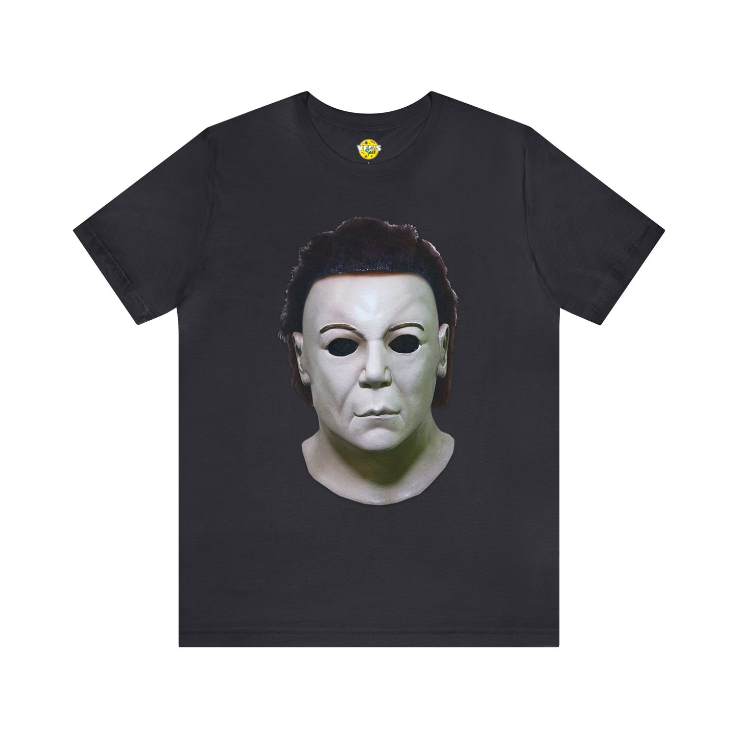 Halloween Michael Myers' Mask Halloween Short Sleeve T-Shirt - Horror Icon Tee, Classic Movie Graphic Shirt