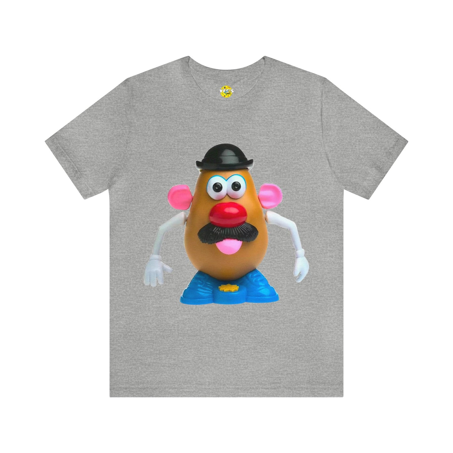 Classic Mr. Potato Head Retro Tee - Vintage Nostalgic Retro Iconic Childhood Character Shirt - Valentines Day Couple Toy Enthusiast Tshirt