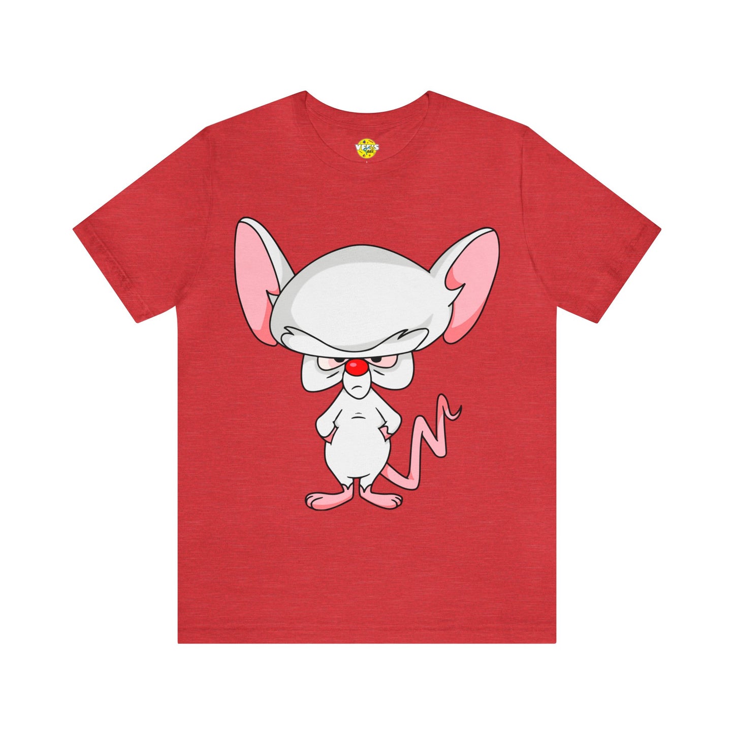 Pinky & The Brain Graphic Tee - Classic Nostalgic Vintage Cartoon Graphic Tshirt - Valentines Day Animated Series Companion Shirt