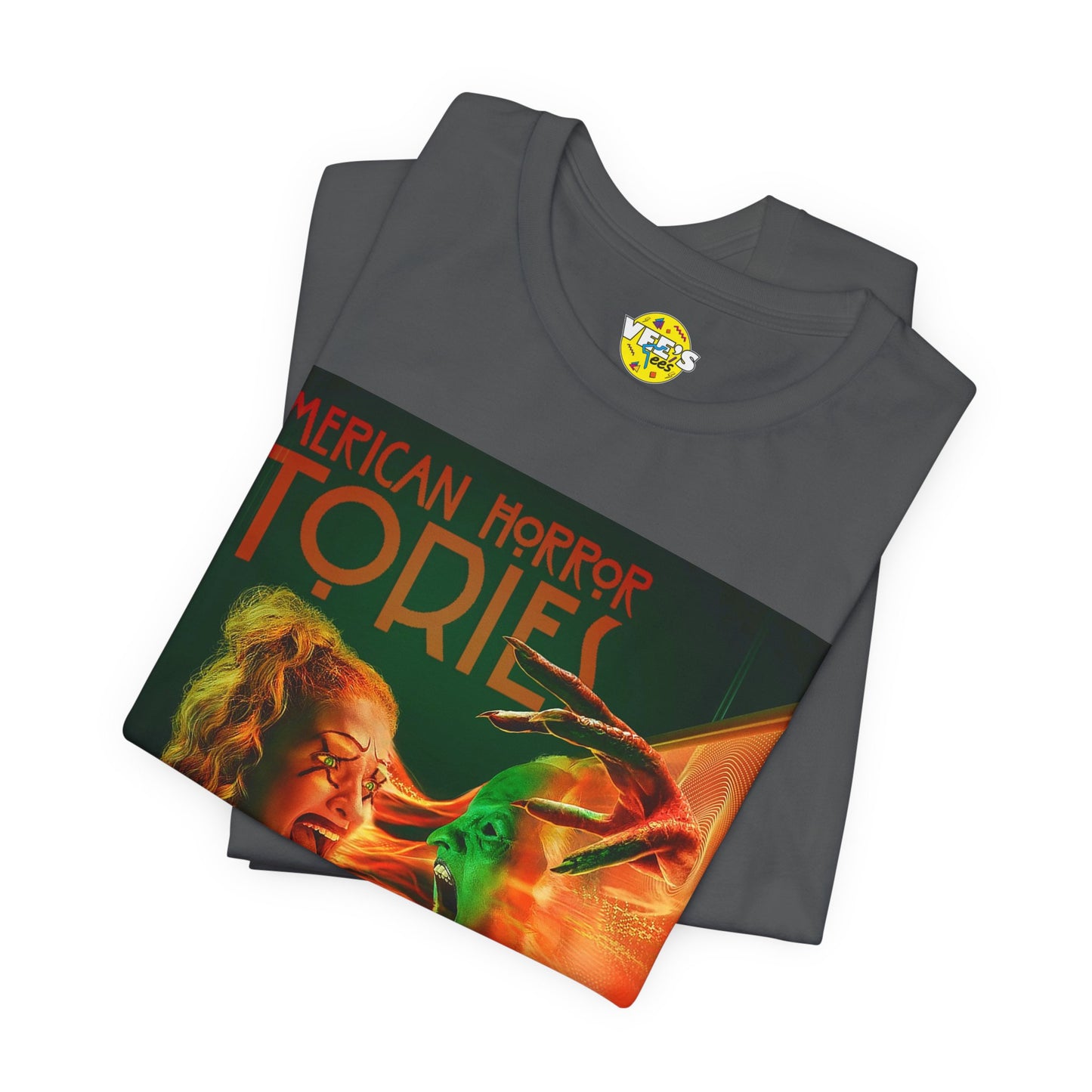 Halloween American Horror Stories 'Bestie' Promo Poster Short Sleeve T-Shirt - AHS Fan Tee, Horror Series Shirt