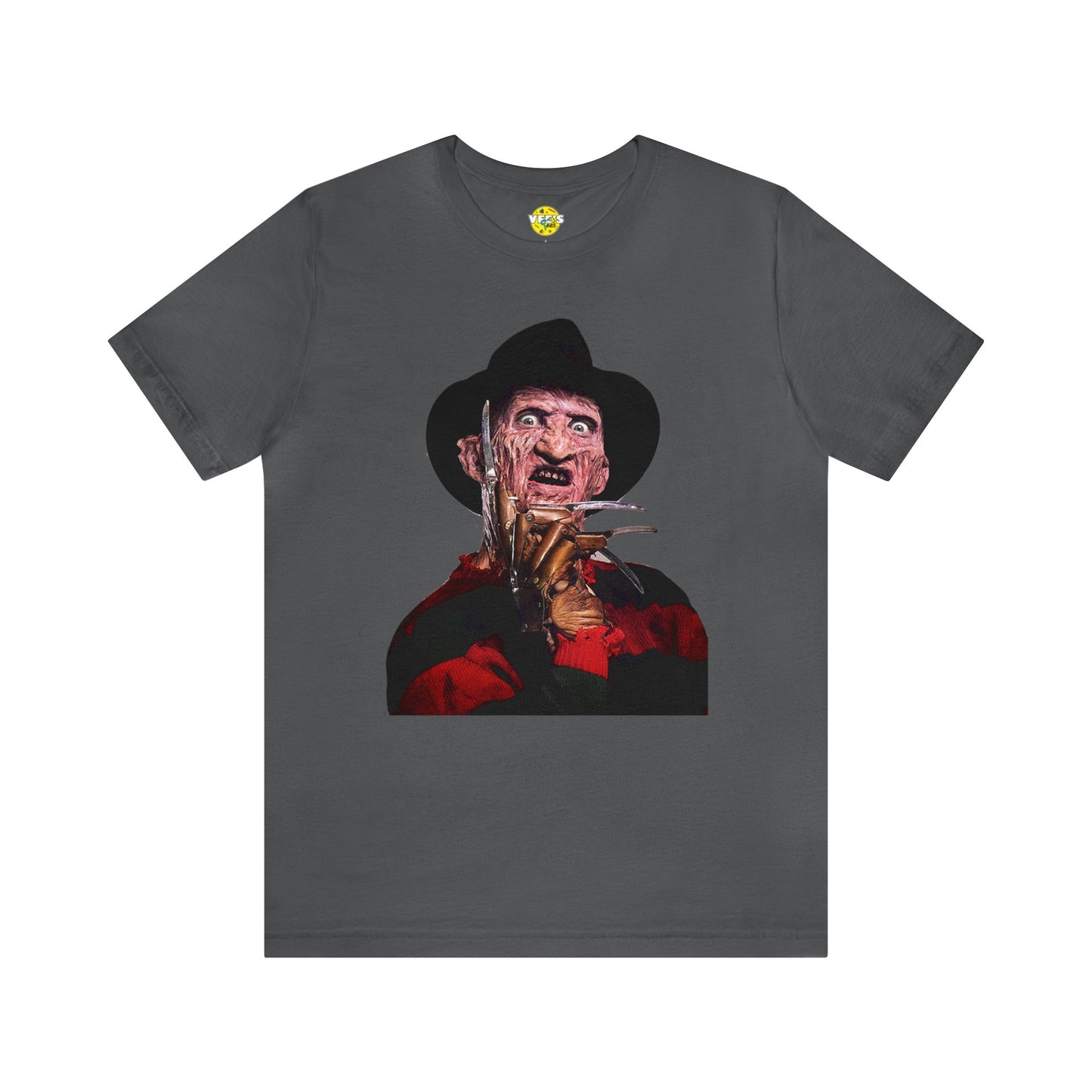 Halloween Freddy Krueger Short Sleeve T-Shirt - Horror Icon Tee, Nightmare on Elm Street Graphic Shirt