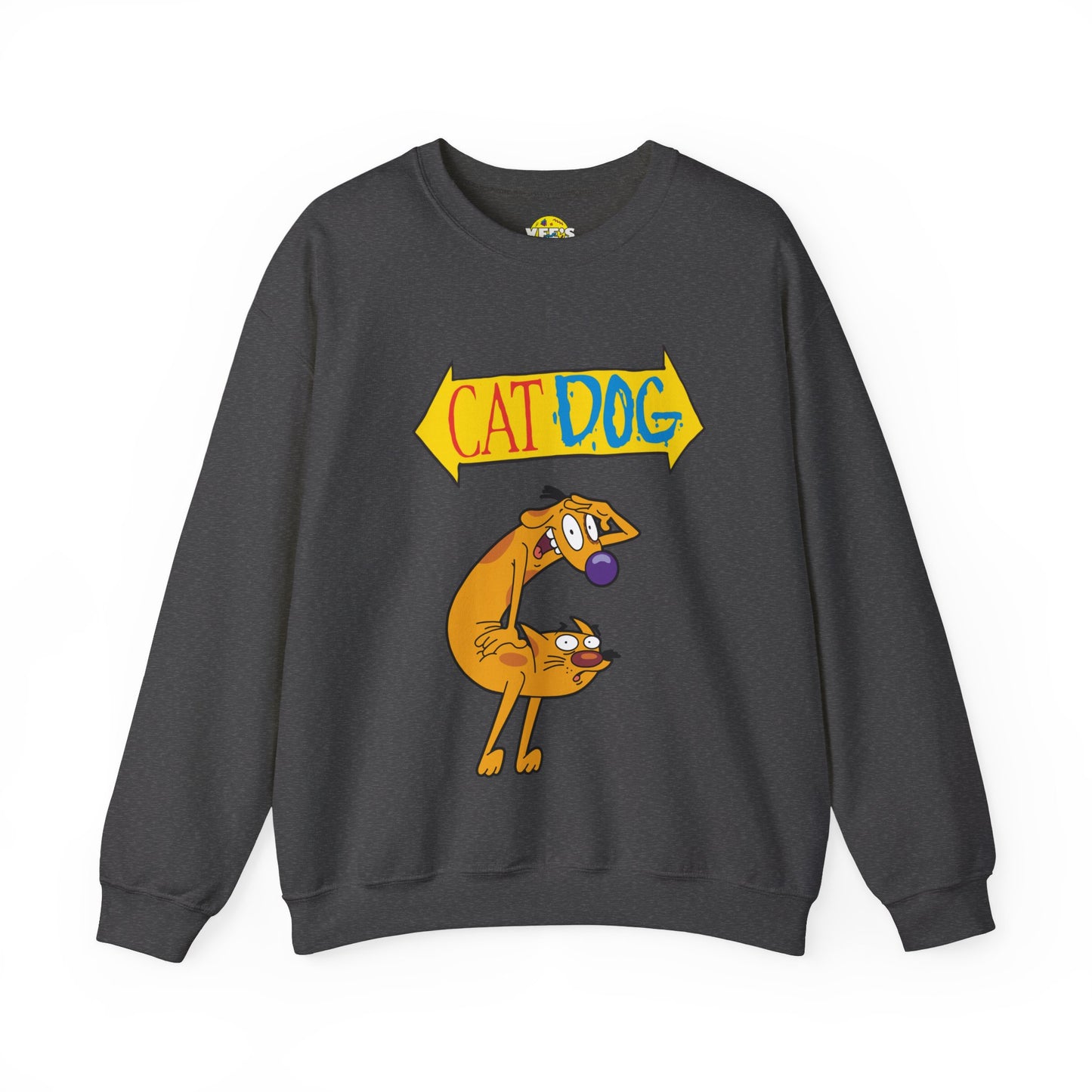 90s Nostalgia Sweatshirt - 90s TV Cartoon Shirt - CatDog Retro Cartoon Sweater - 90s Nick Cartoon Sweatshirt - Classic 90s Animation