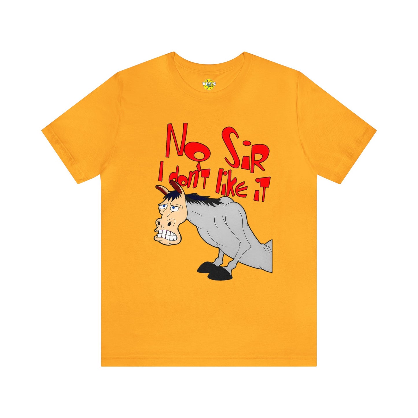 Ren & Stimpy Mr. Horse 'No Sir, I Don't Like It' Short Sleeved T-Shirt - Quirky Cartoon Nostalgia Shirt