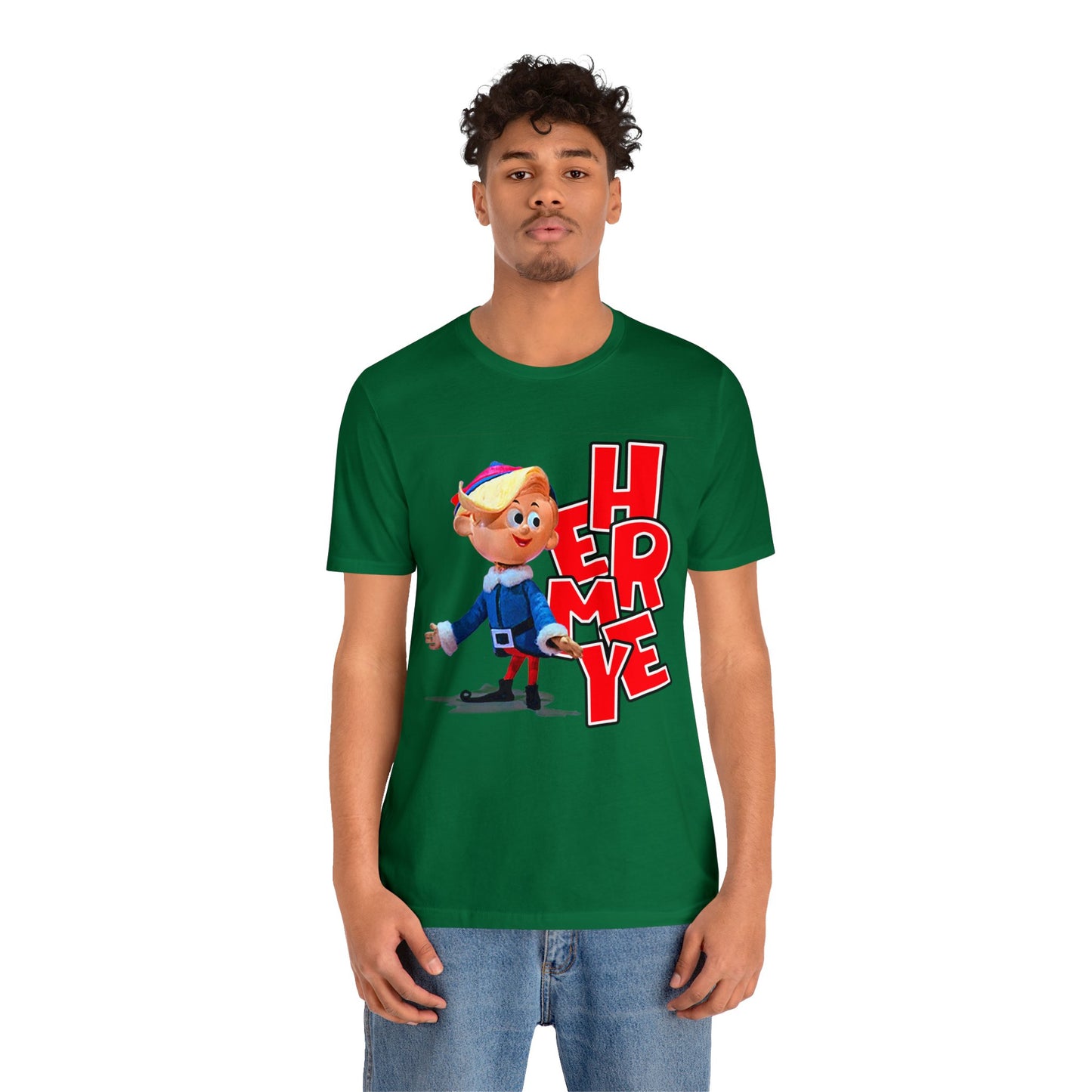 Rudolph the Red Nosed Reindeer Hermey tee - Rudolph Christmas Movie Hermey tee - Misfit Toys Hermey tee - Rudolph Hermey shirt