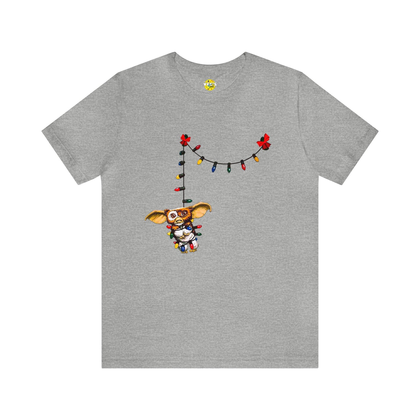 Christmas Gremlin tshirt - Gizmo! Christmas Lights - Gremlin Christmas Lights - Holiday Gremlin - Mogwai tshirt