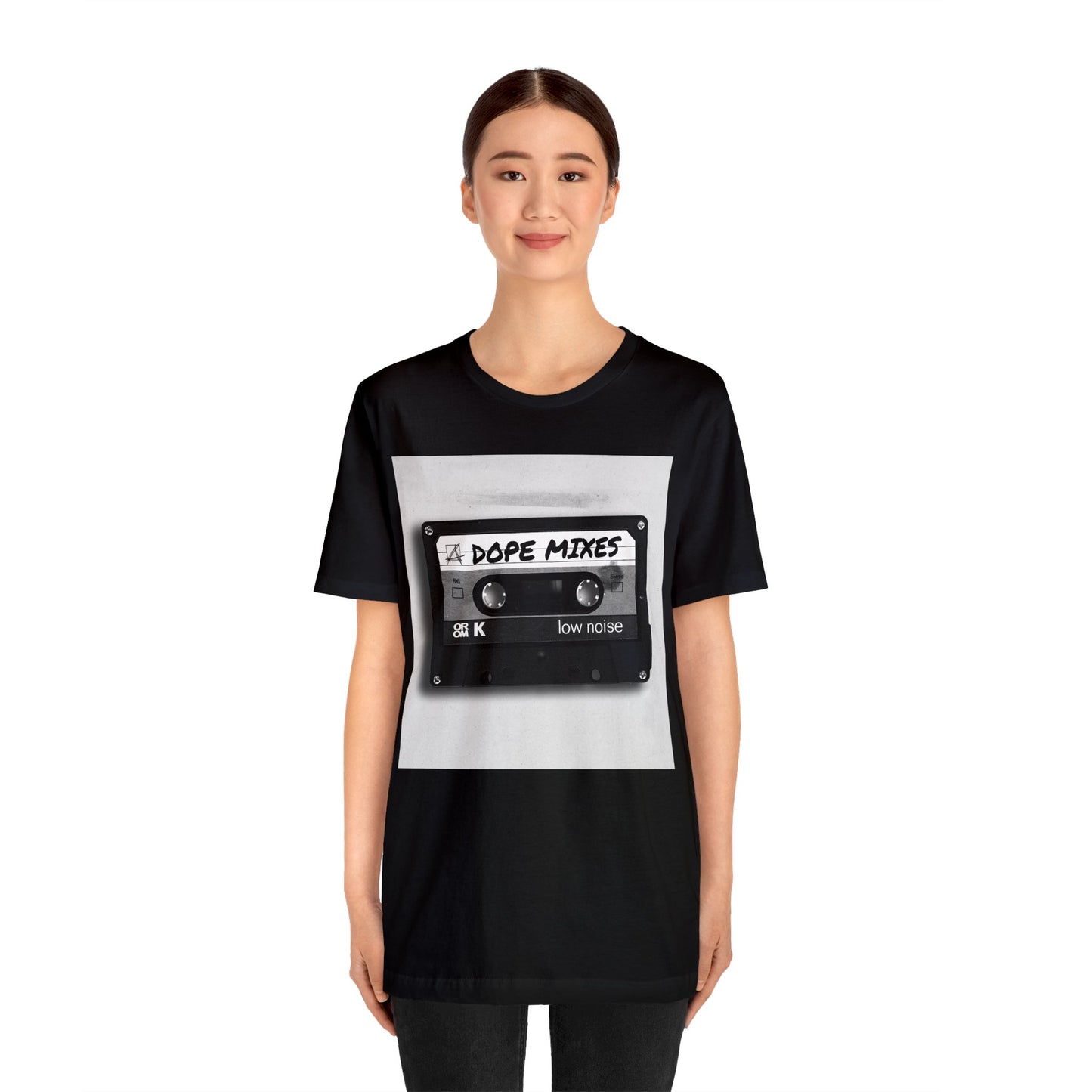 Classic Cassette Tape - Dope Mixes Vintage Cassette Tape Short Sleeve T-Shirt