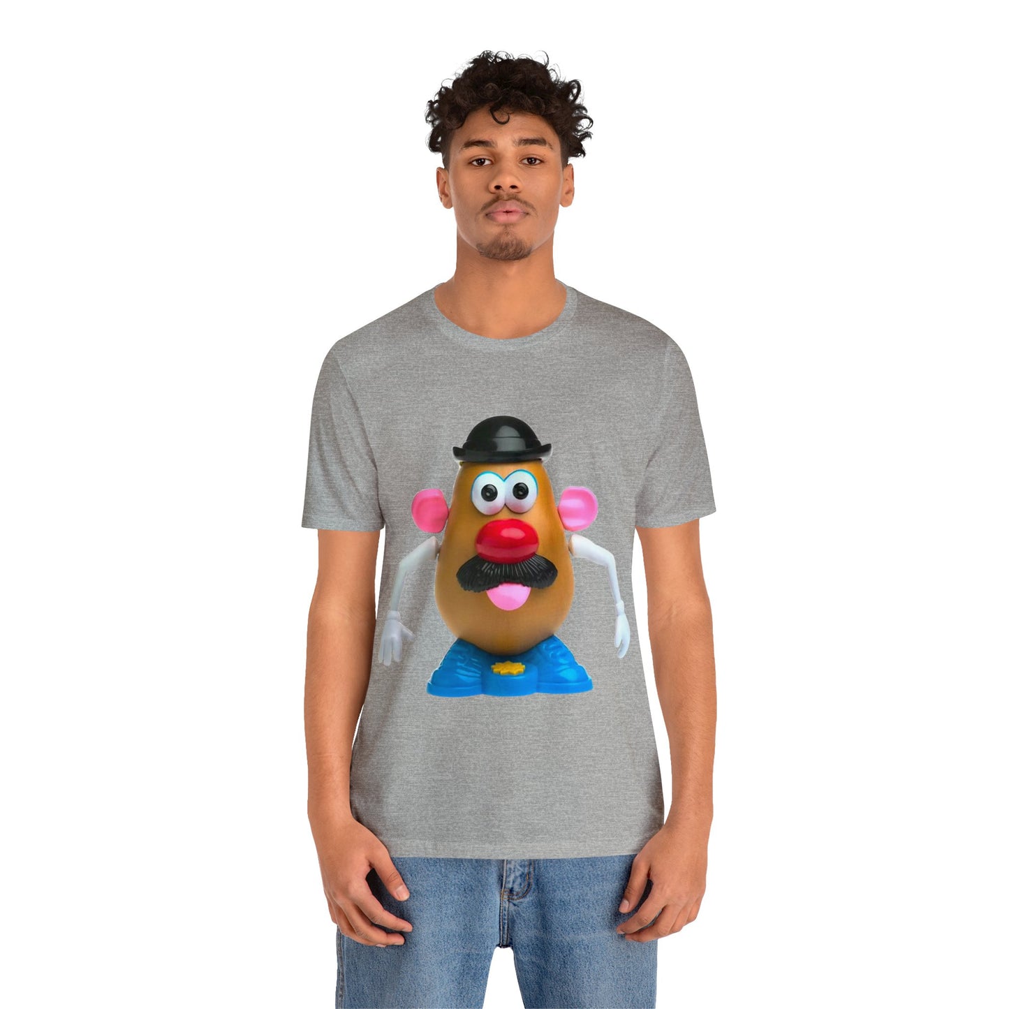 Classic Mr. Potato Head Retro Tee - Vintage Nostalgic Retro Iconic Childhood Character Shirt - Valentines Day Couple Toy Enthusiast Tshirt