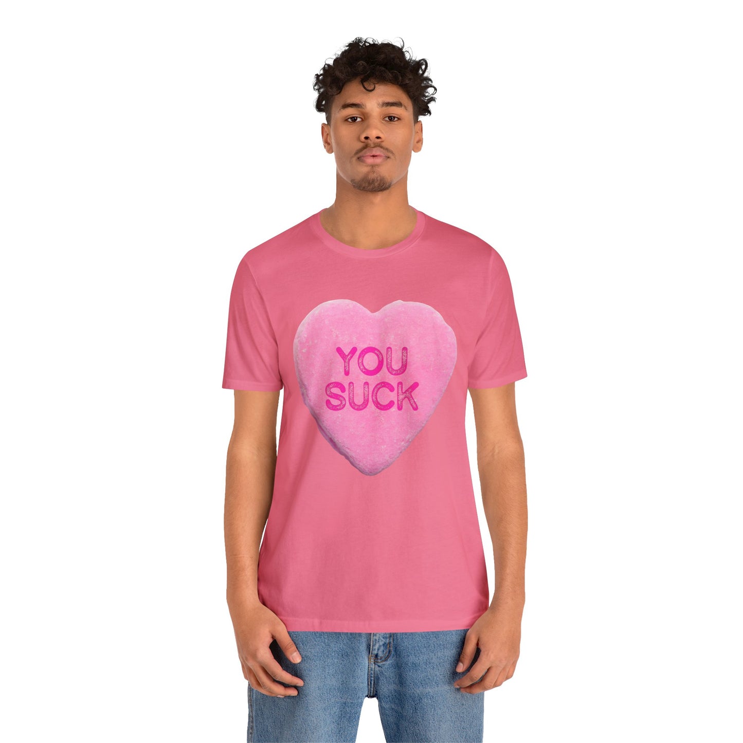 Funny Valentines Day Candy Shirt - Funny Candy Hearts Tshirt - Anti-Valentines Conversation Hearts TShirt - Anti-Valentines Day Candy Hearts