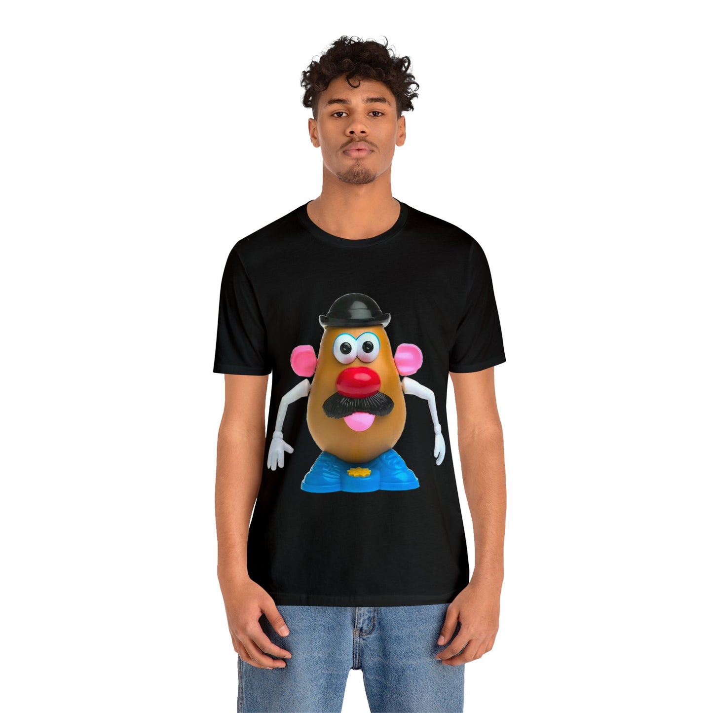 Classic Mr. Potato Head Retro Tee - Vintage Nostalgic Retro Iconic Childhood Character Shirt - Valentines Day Couple Toy Enthusiast Tshirt