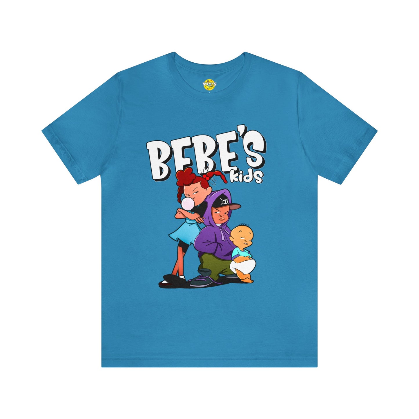 Bebe's Kids Retro Cartoon Short Sleeve T-Shirt - 90s Nostalgia Tee