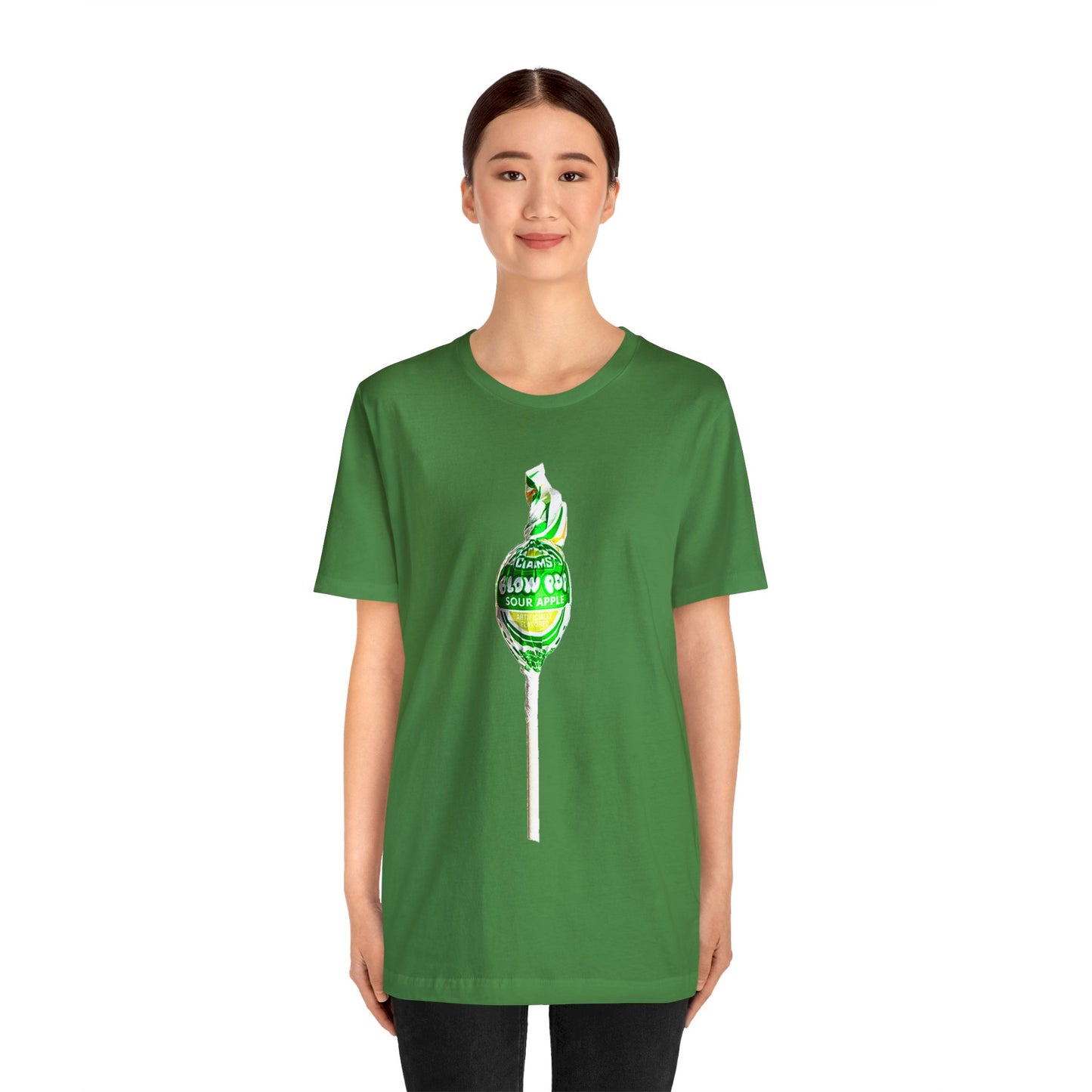 Sour Apple Blow Pop inspired T-Shirt - Vintage Candy Tee