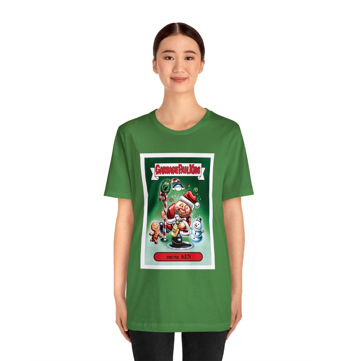 Garbage Pail Kids tshirt - Christmas Garbage Pail Kids tshirt - Drunk Ken Garbage Pail Kids tshirt - Garbage Pail Kid Drunk Ken tshirt