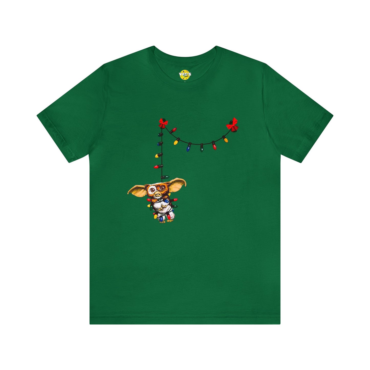 Christmas Gremlin tshirt - Gizmo! Christmas Lights - Gremlin Christmas Lights - Holiday Gremlin - Mogwai tshirt