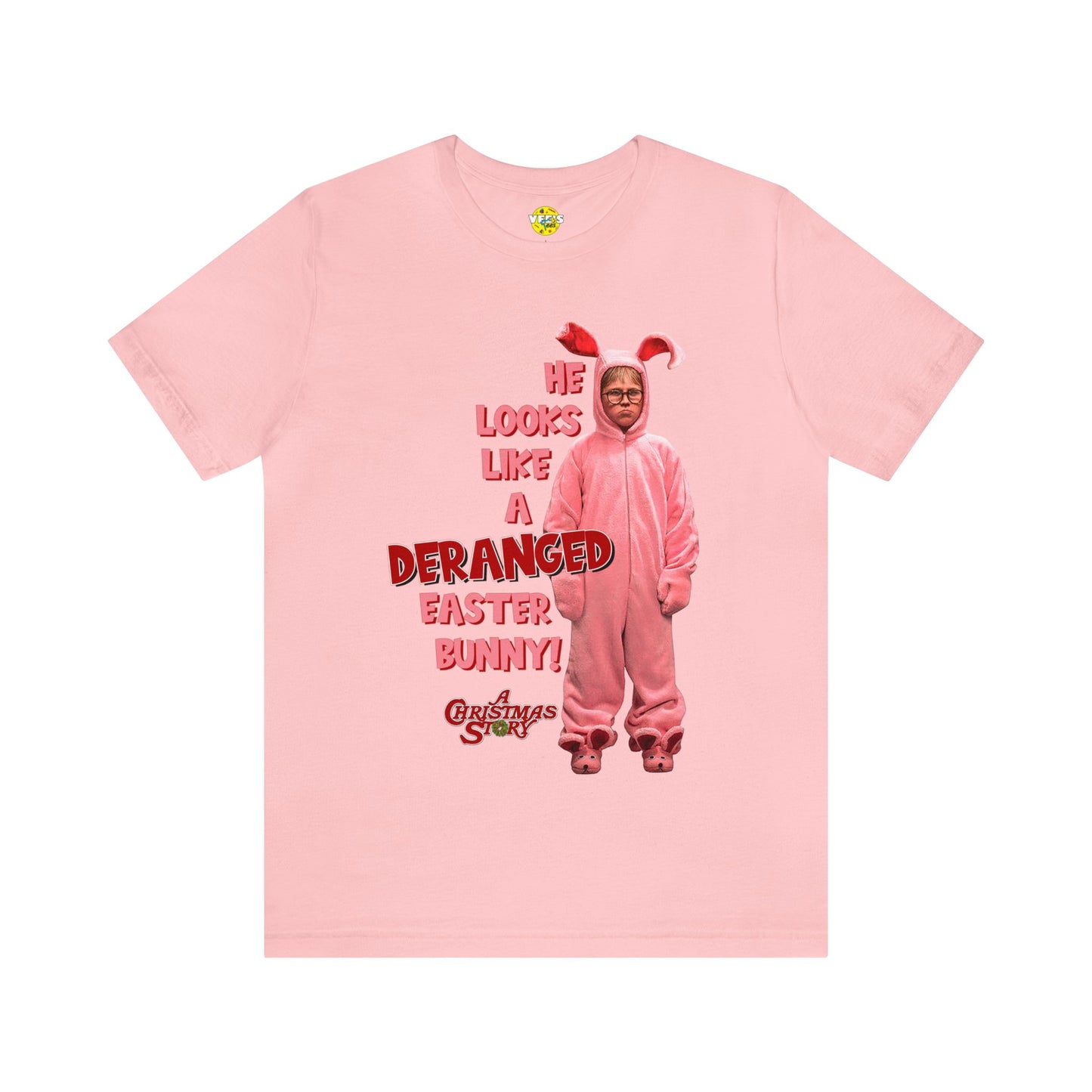 A Christmas Story Bunny Pajamas - A Christmas Story Ralphie Bunny tshirt - Deranged Easter Bunny - Deranged Easter Bunny a Christmas Story